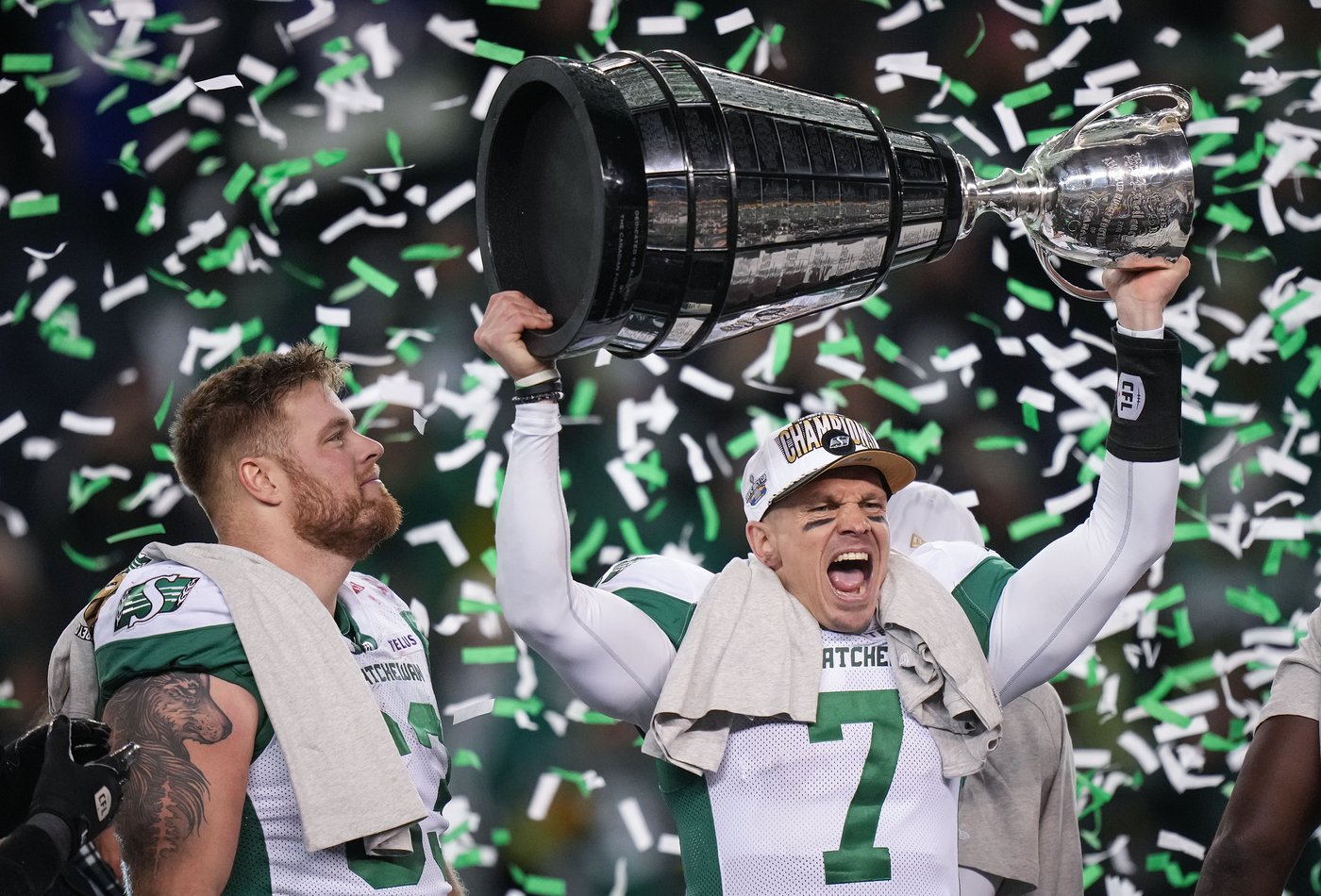 Riders offensive lineman Ferland expects long Grey Cup celebrations in Saskatchewan | iNFOnews.ca Riders offensive lineman Ferland expects long Grey Cup celebrations in Saskatchewan | iNFOnews.ca