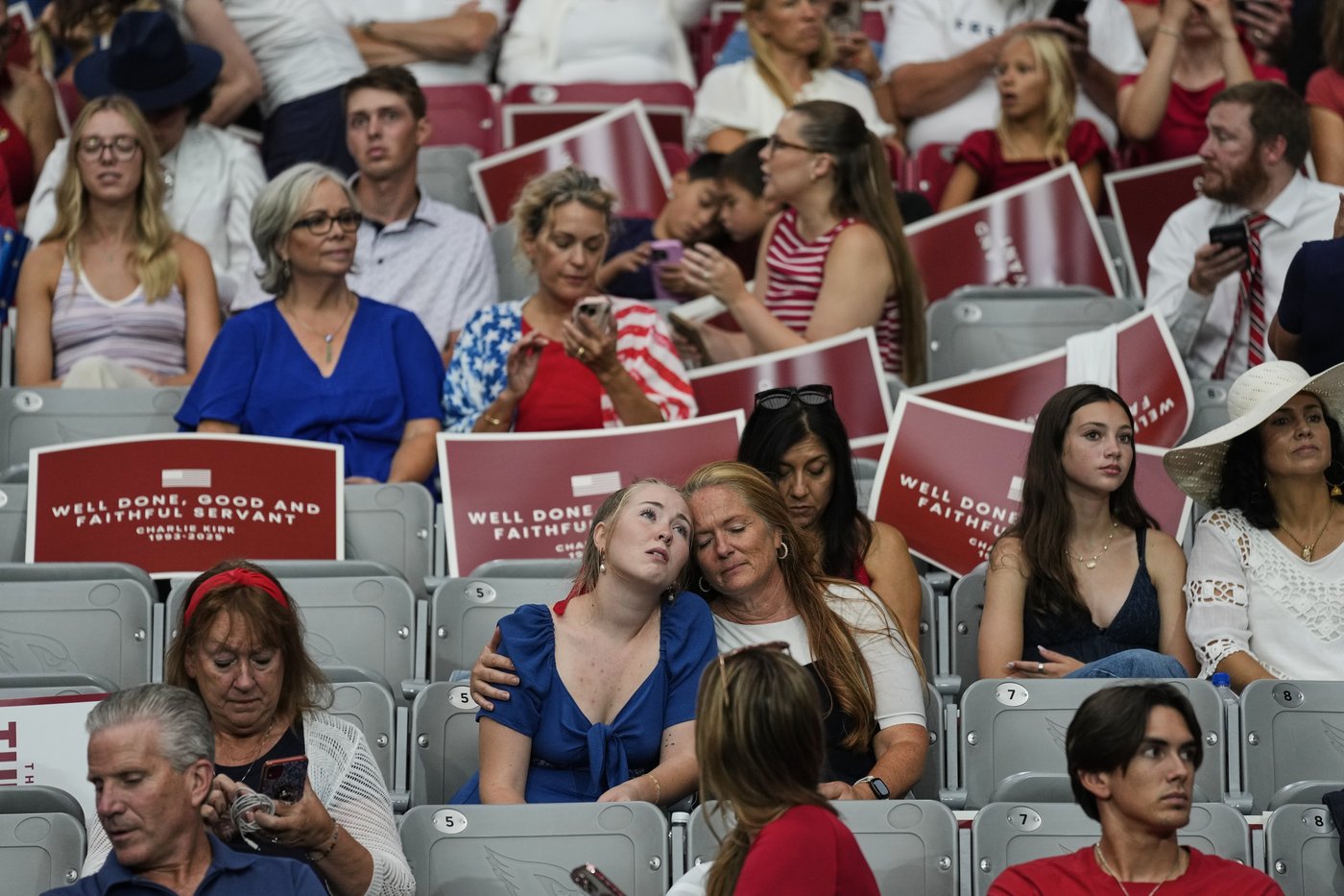 Photos of conservative activist Charlie Kirk's memorial service | iNFOnews.ca