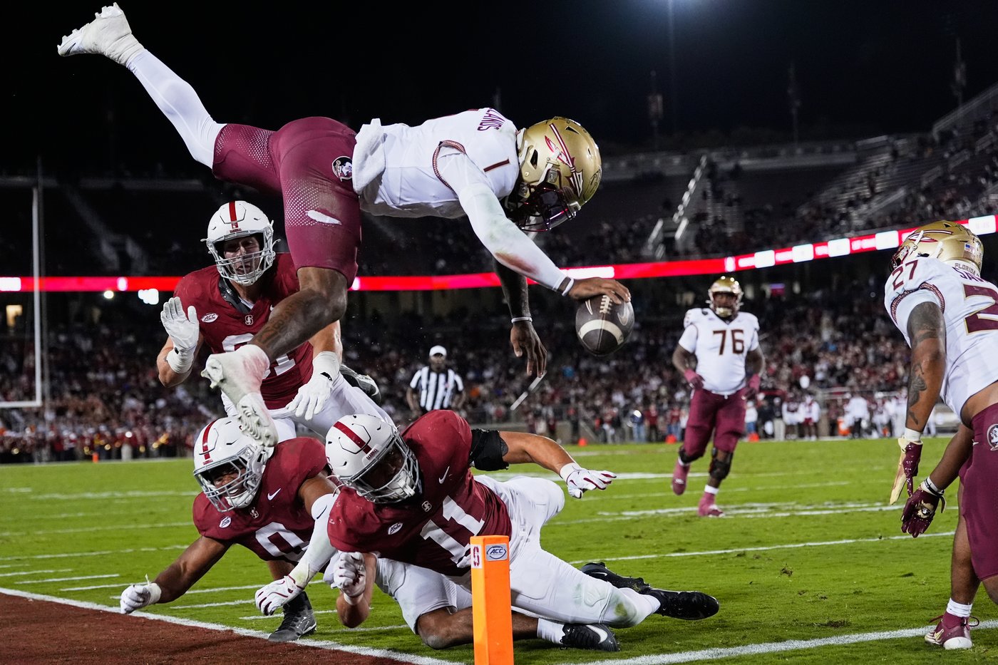 Stanford stops Florida State at goal line on final play to seal a 20-13 win | iNFOnews.ca Stanford stops Florida State at goal line on final play to seal a 20-13 win | iNFOnews.ca