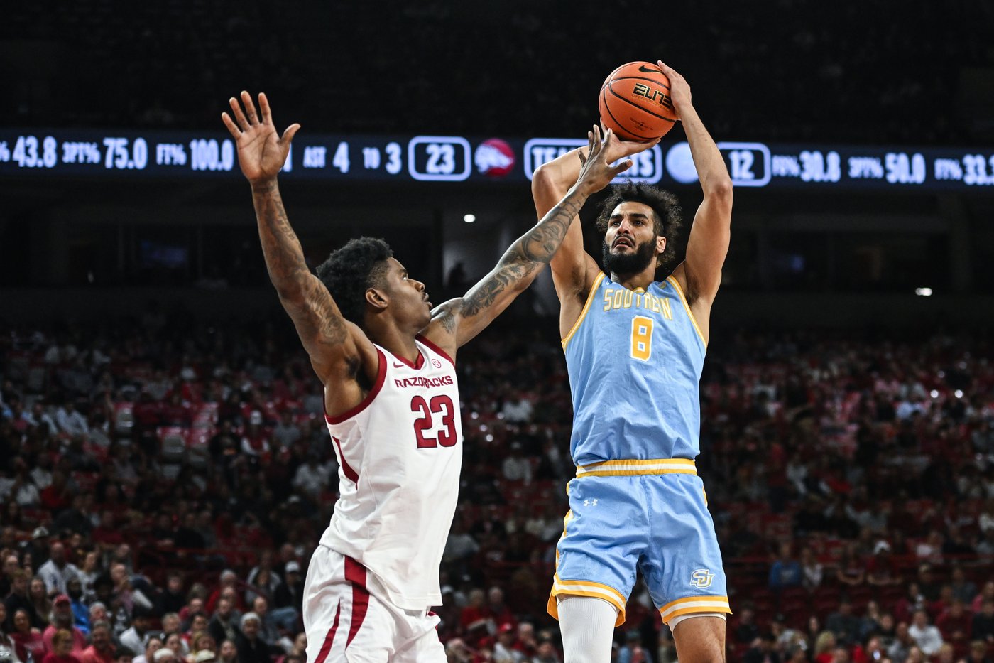 Trevon Brazile stars as No. 14 Arkansas pounds Southern 109-77 in its season opener | iNFOnews.ca Trevon Brazile stars as No. 14 Arkansas pounds Southern 109-77 in its season opener | iNFOnews.ca