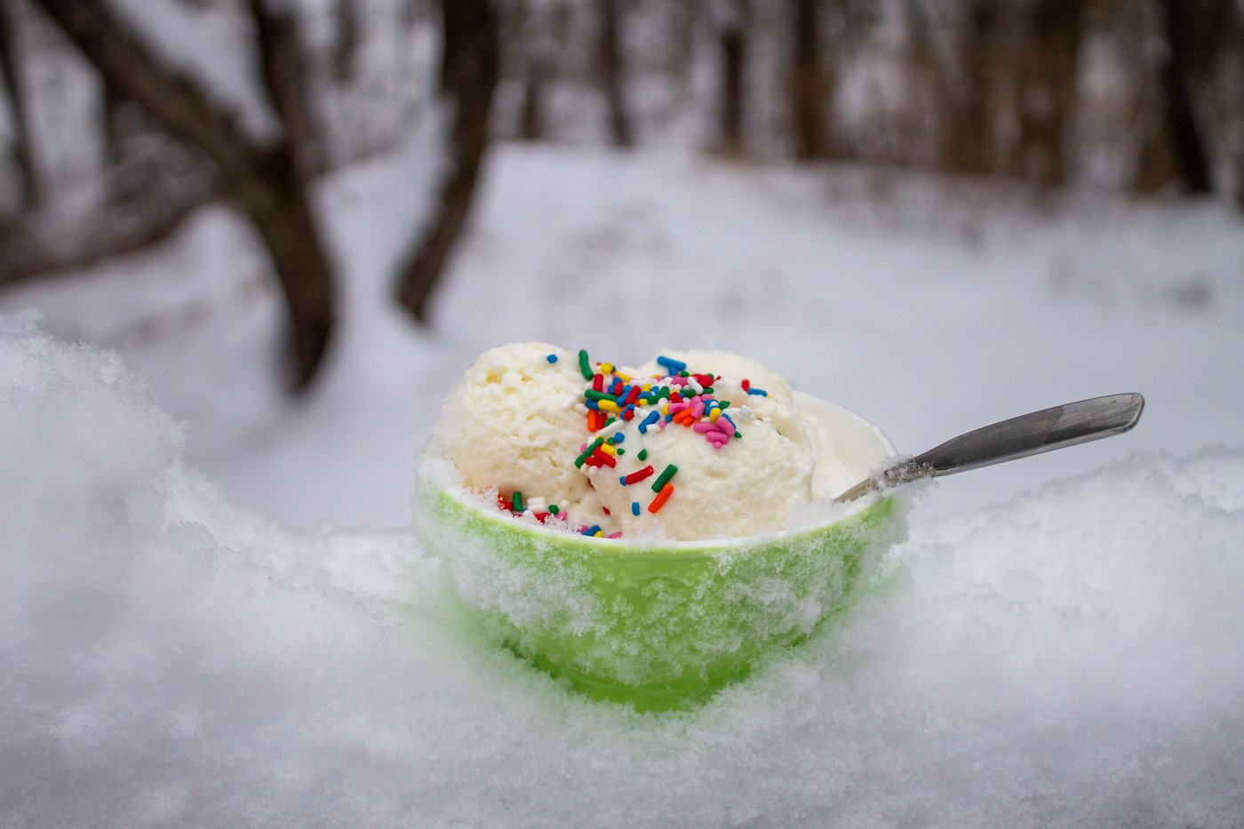 Eating snow cones or snow cream can be a winter delight, if done safely | iNFOnews.ca