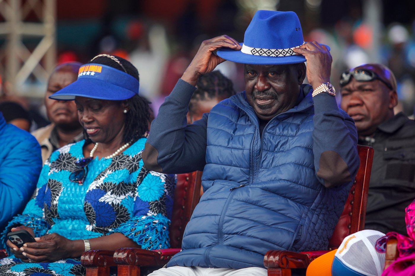 Photos of Raila Odinga, the former Kenyan PM who helped steer the country into multiparty democracy | iNFOnews.ca