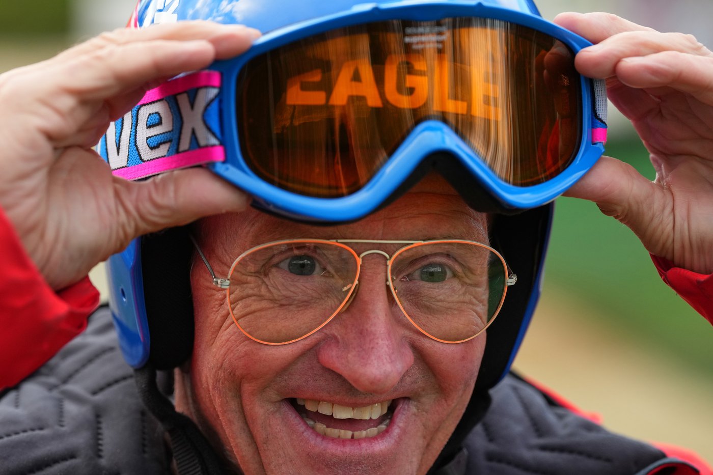 'Eddie the Eagle' transitions from Olympic ski jumper to actor, in photos | iNFOnews.ca