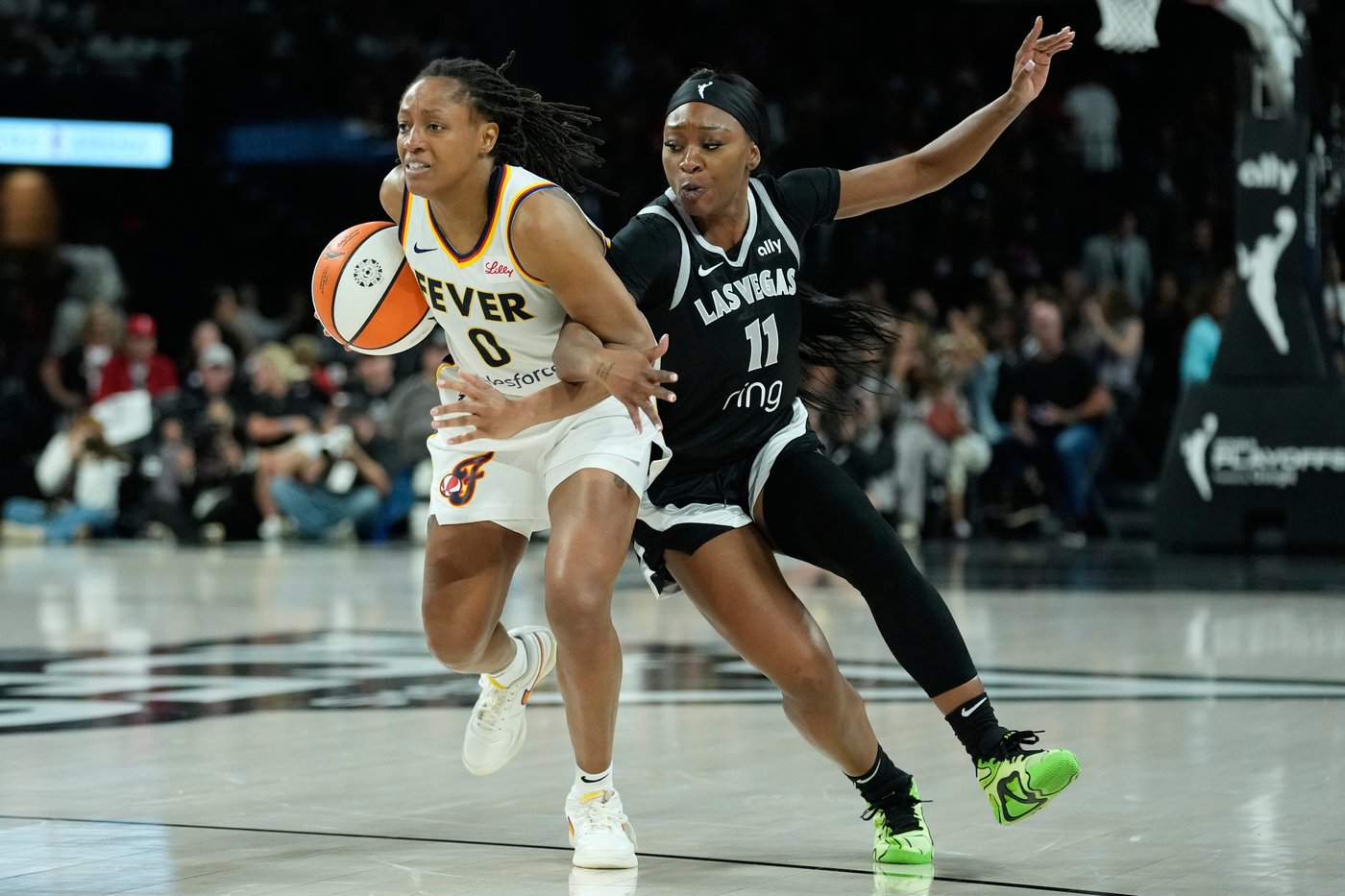 Fever guard Kelsey Mitchell says severe cramps left her lower body feeling numb in loss to Aces | iNFOnews.ca