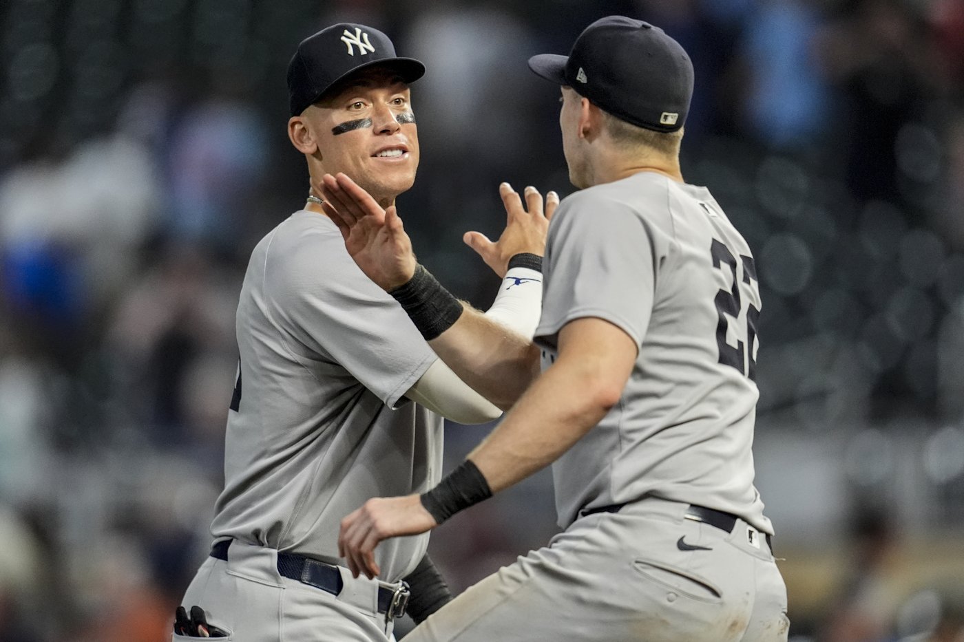 Trent Grisham's 2 homers power Yankees to 10-5 win over Twins | iNFOnews.ca