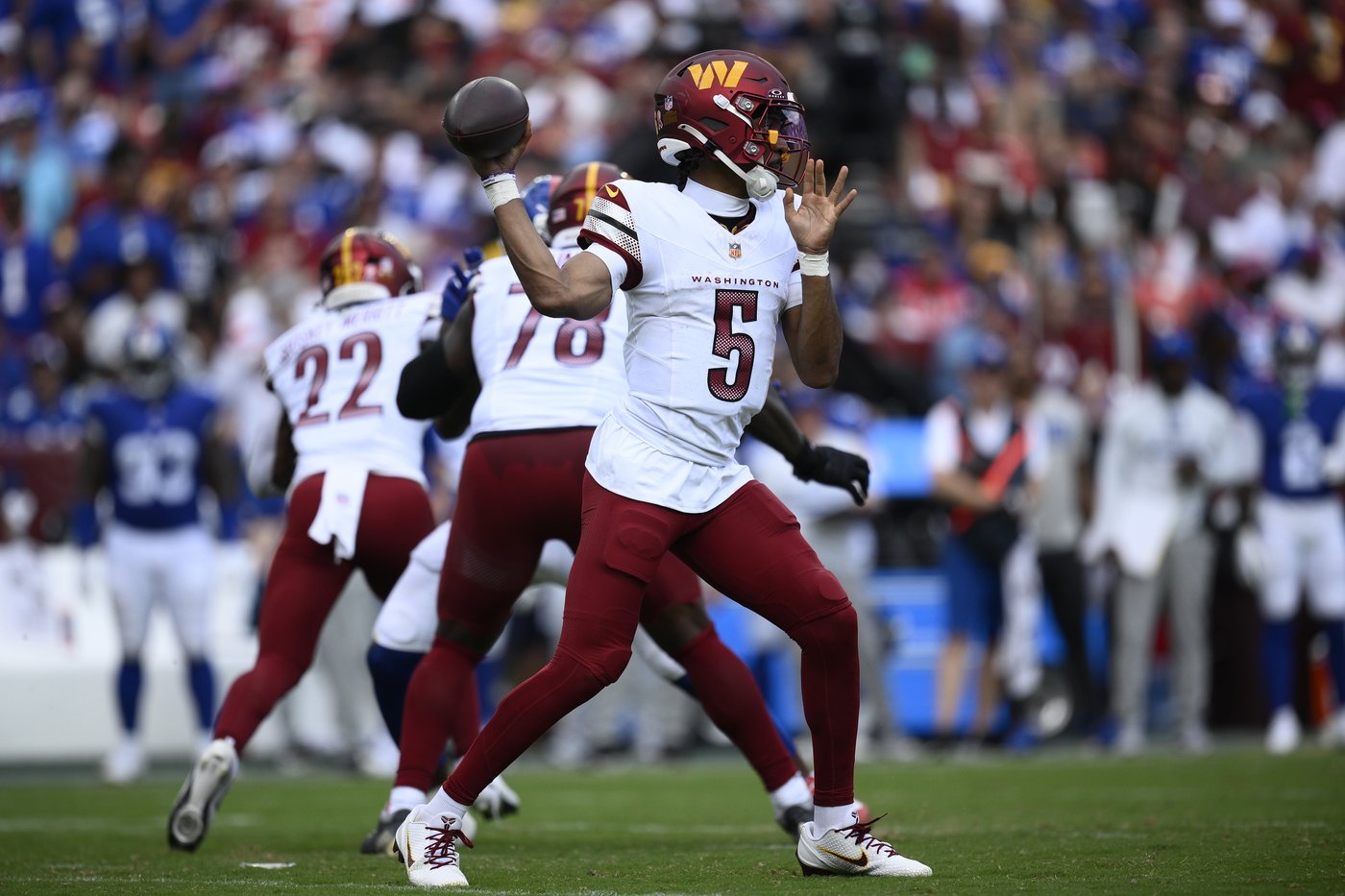Samuel scores in Washington debut, and the Commanders stifle the Giants in a 21-6 win | iNFOnews.ca Samuel scores in Washington debut, and the Commanders stifle the Giants in a 21-6 win | iNFOnews.ca