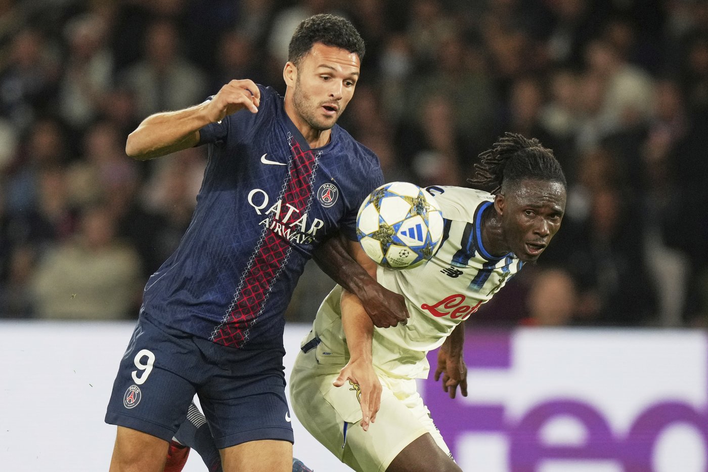 PSG copes without star forwards and routs Atalanta 4-0 in Champions League | iNFOnews.ca
