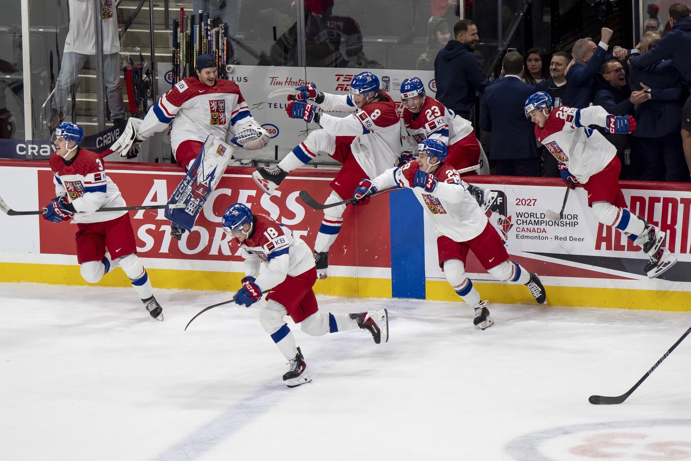 Photo Gallery: Canada falls to Czechia again at world juniors | iNFOnews.ca