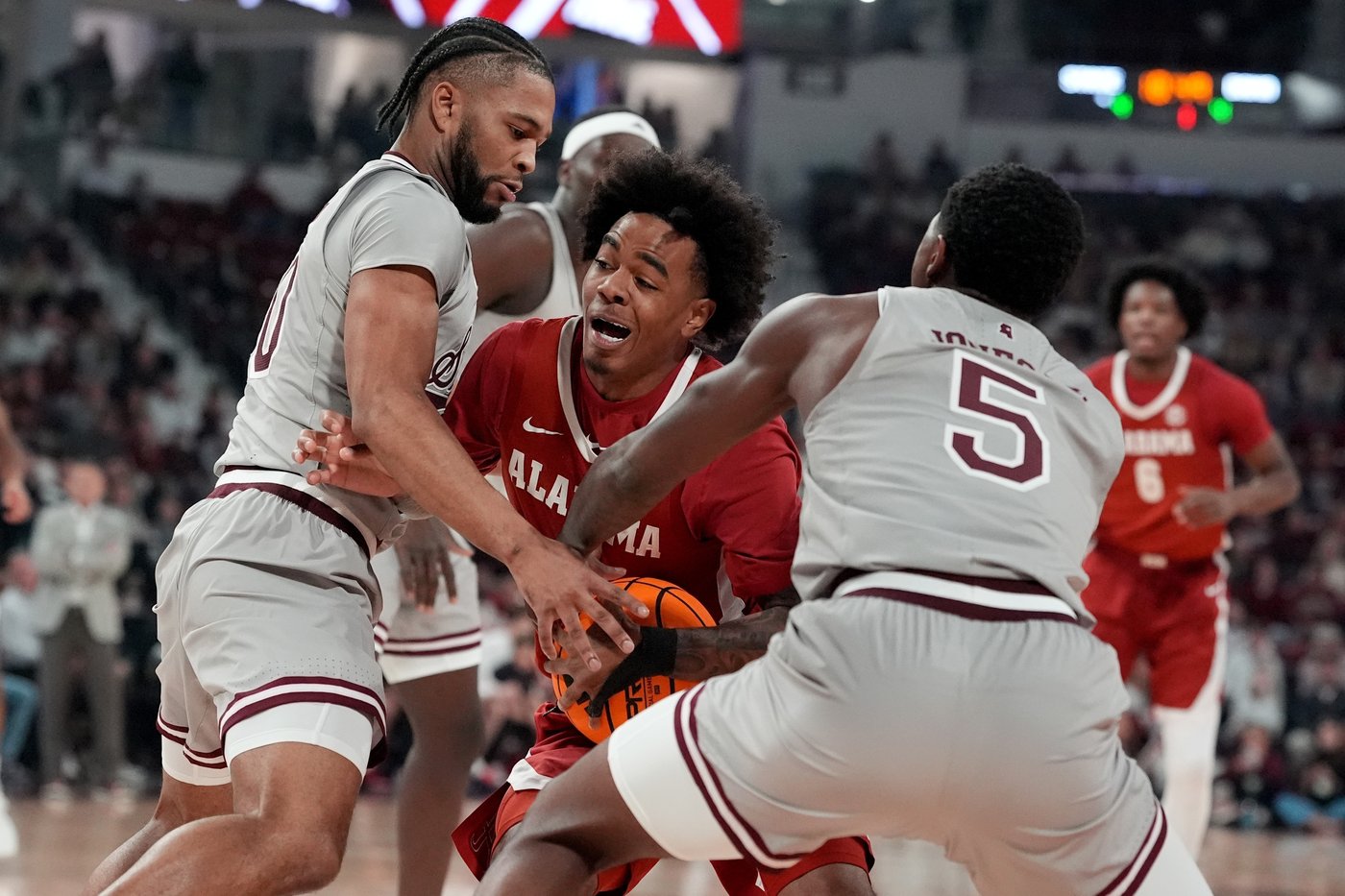Philon and Sherrell each set career highs in No. 18 Alabama's 97-82 win over Mississippi State | iNFOnews.ca