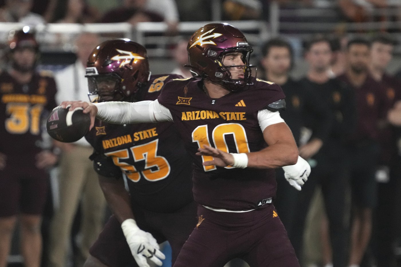 Flying Leavitt and Tyson provide spark in Arizona State's 34-15 win over Texas State | iNFOnews.ca