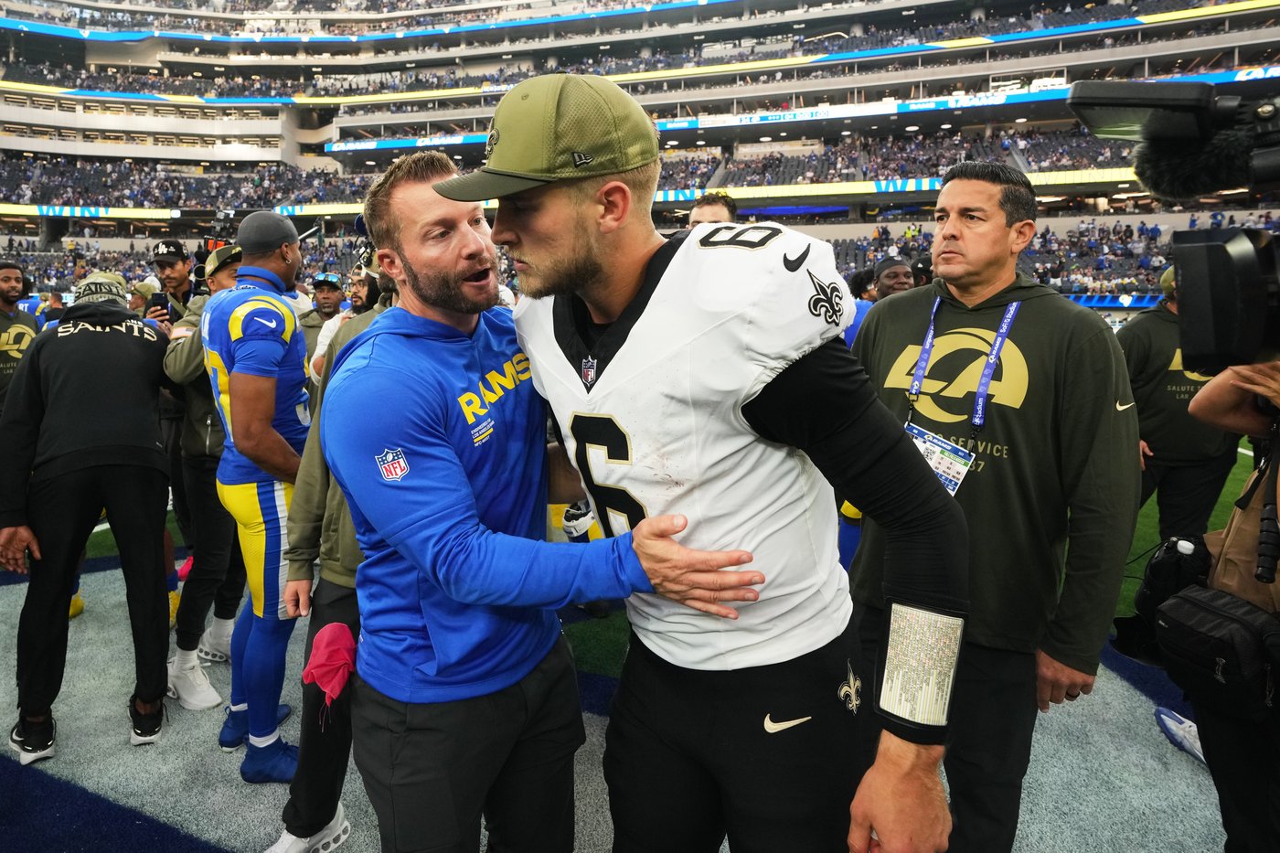 Tyler Shough's first start as Saints quarterback has glimpses of promise in 34-10 loss to Rams | iNFOnews.ca