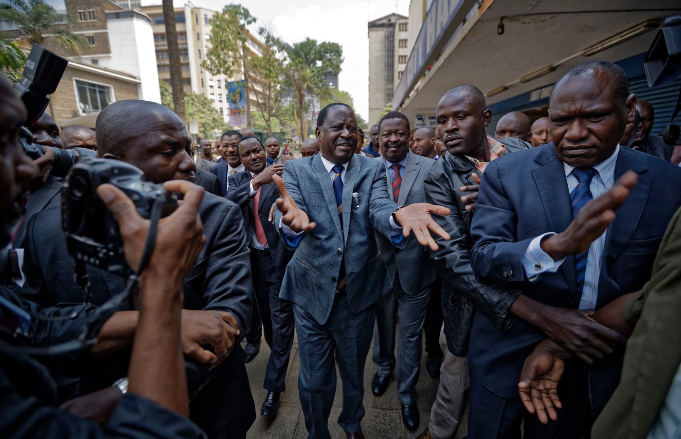 Photos of Raila Odinga, the former Kenyan PM who helped steer the country into multiparty democracy | iNFOnews.ca