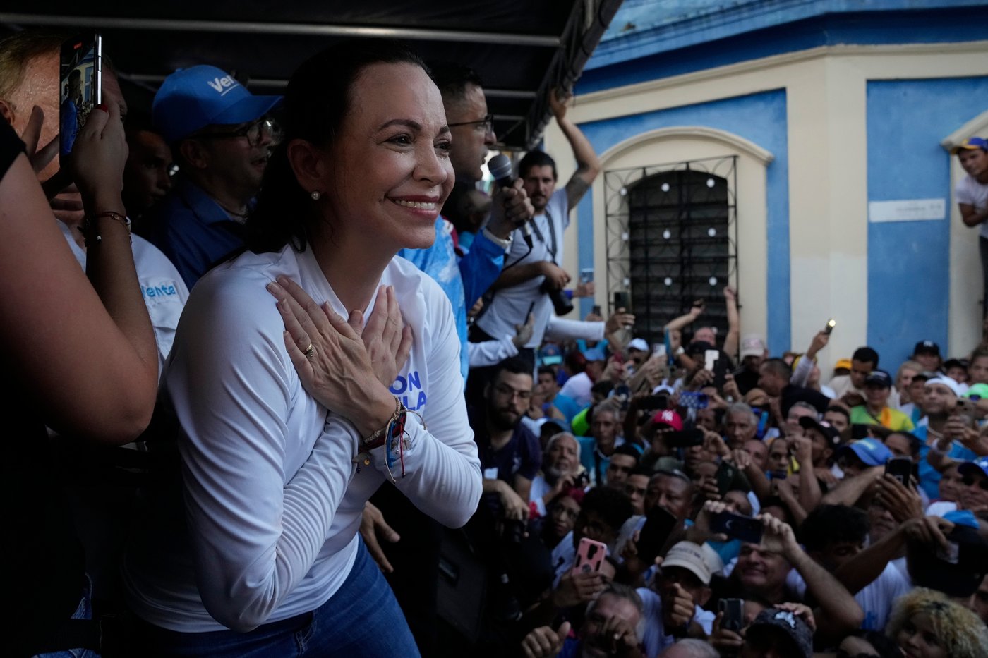 Photos of Venezuelan opposition leader María Corina Machado who has won the Nobel Peace Prize | iNFOnews.ca