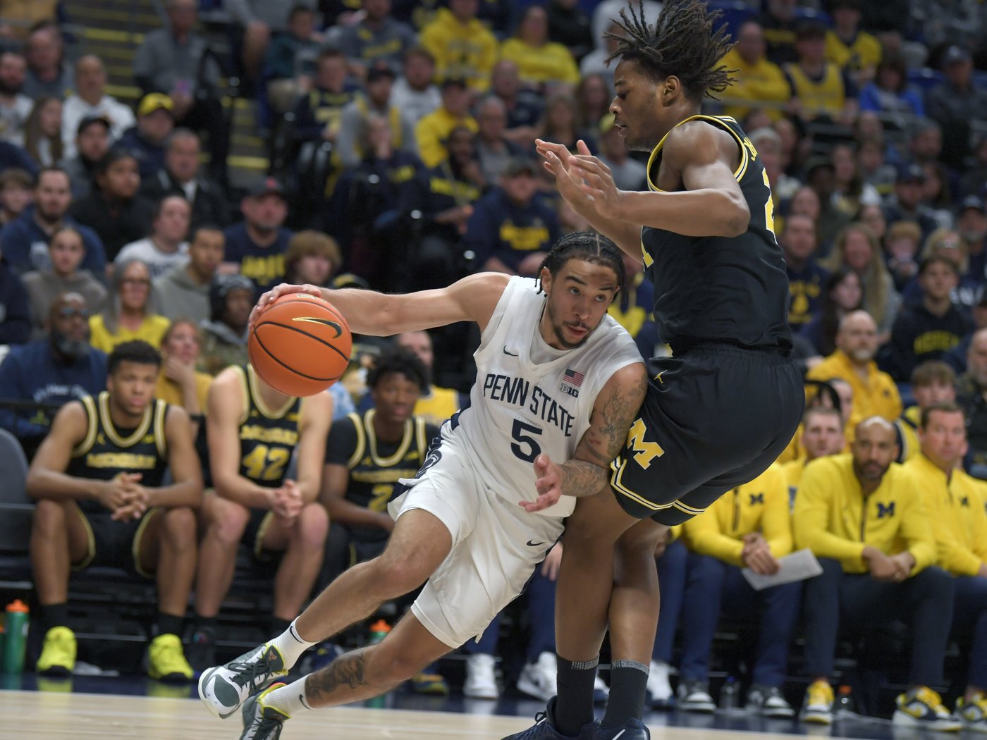 Cason leads No. 2 Michigan to 74-72 win over Penn State | iNFOnews.ca
