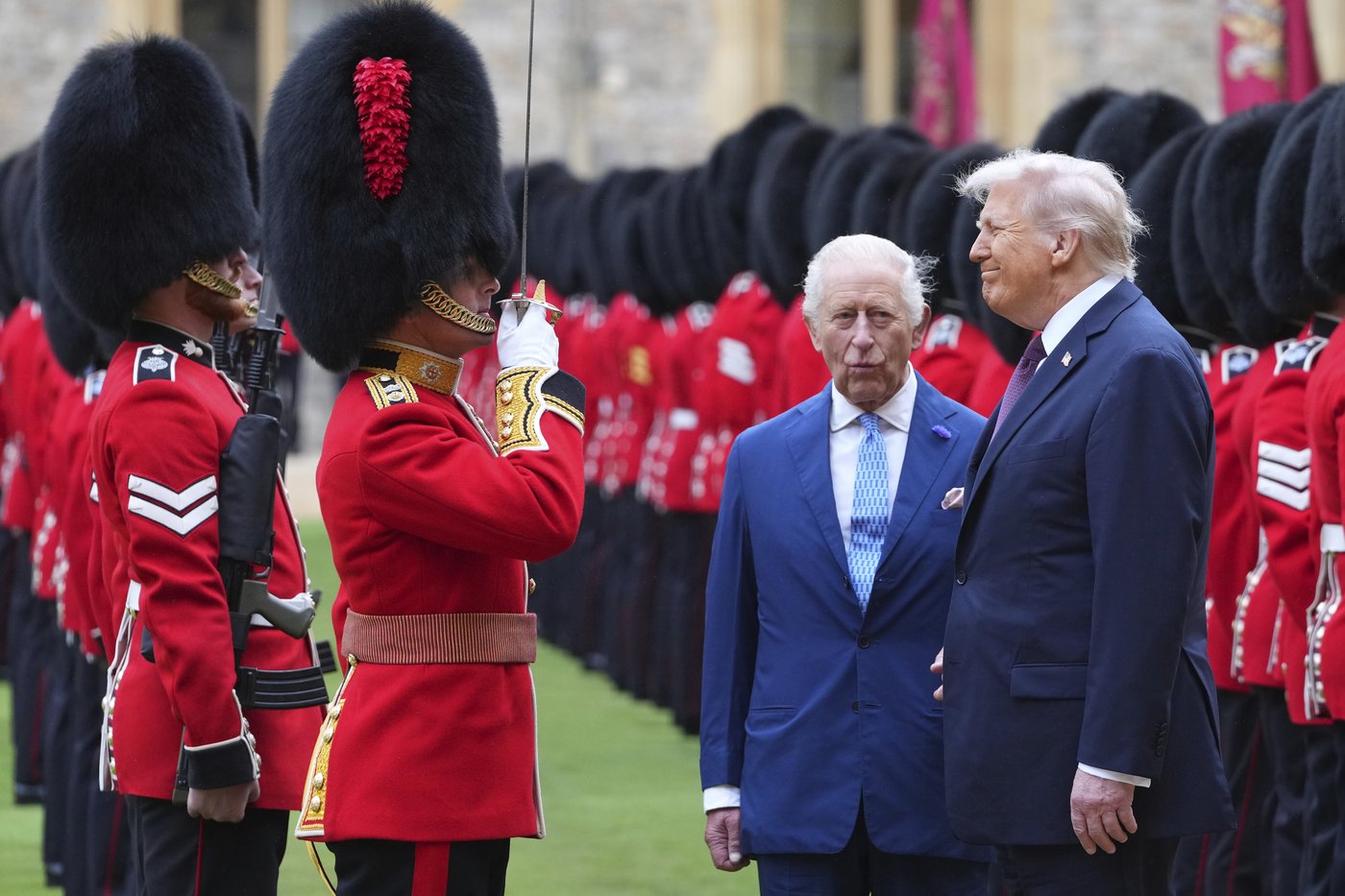 The Latest: Trump enjoys royal pageantry during unprecedented second UK state visit | iNFOnews.ca
