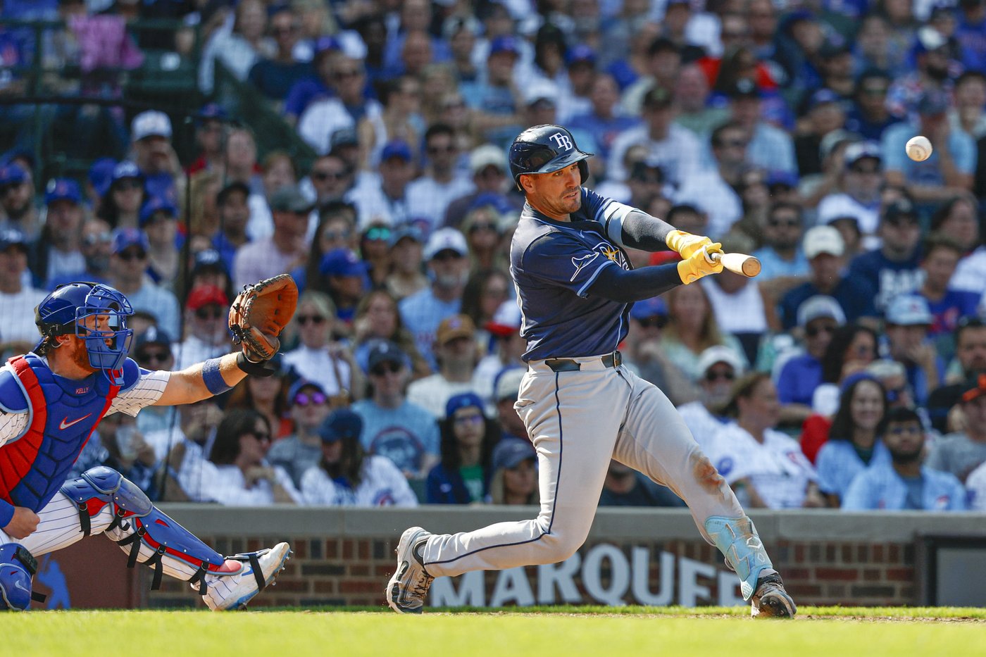 Nick Fortes homers in the 9th inning as the Tampa Bay Rays top the Chicago Cubs 5-4 | iNFOnews.ca