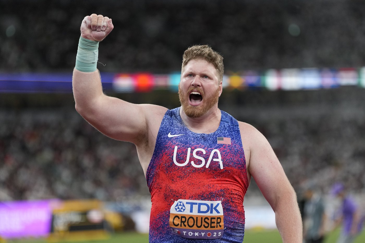 Ryan Crouser beats injury and wins his third world shot put title to go with three Olympics golds | iNFOnews.ca Ryan Crouser beats injury and wins his third world shot put title to go with three Olympics golds | iNFOnews.ca