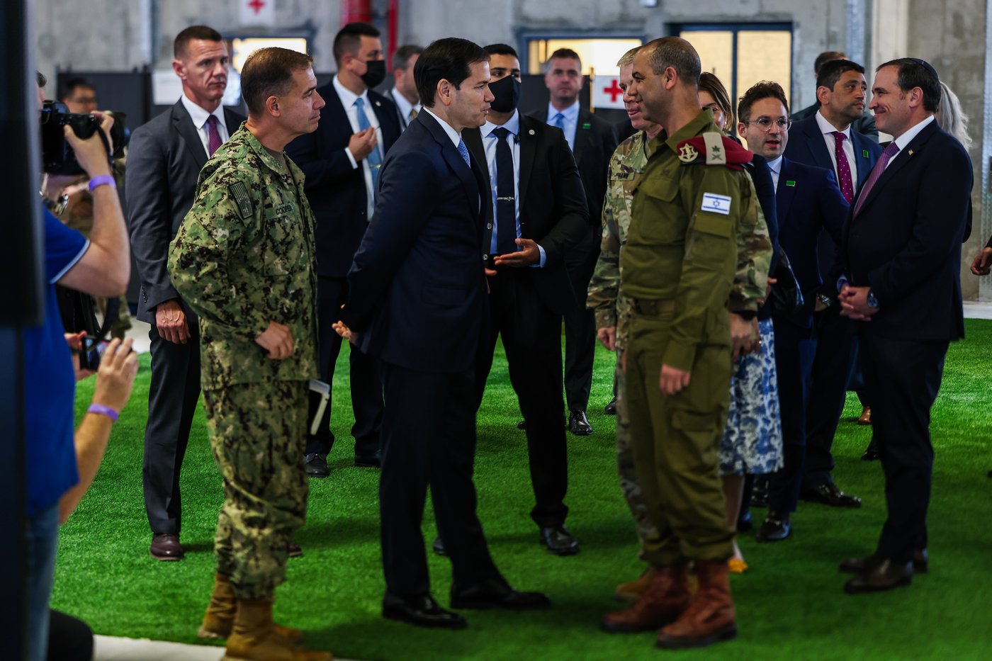 Rubio tours US-led center in Israel overseeing the ceasefire in Gaza | iNFOnews.ca