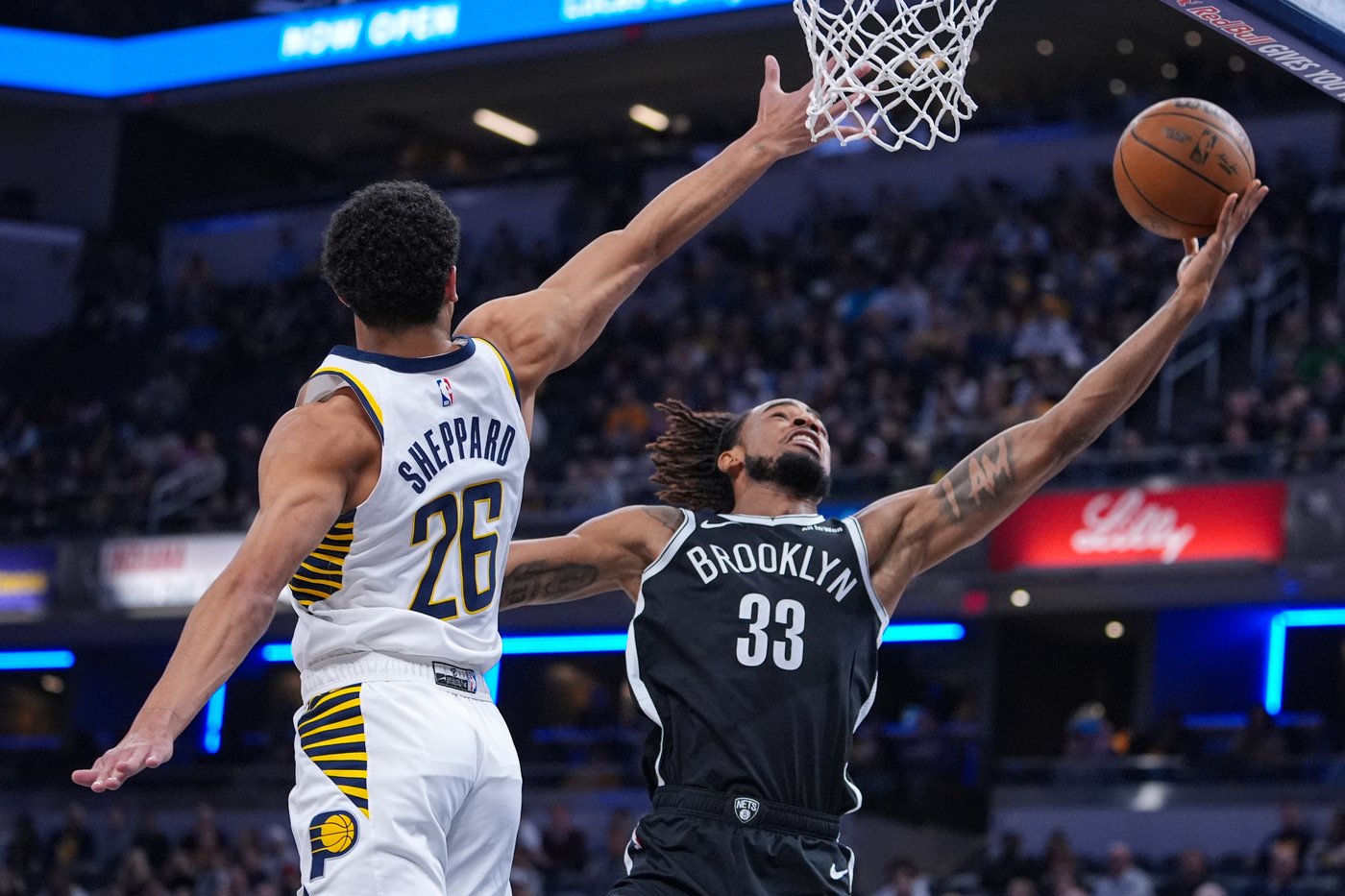 Porter scores 32 as Nets beat Pacers 112-103 for 1st win | iNFOnews.ca