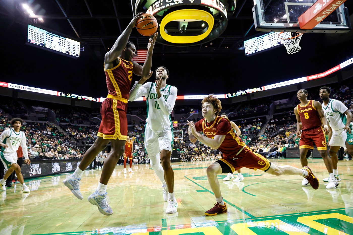 Baker-Mazara has 25 points and No. 24 USC downs Oregon 82-77 | iNFOnews.ca
