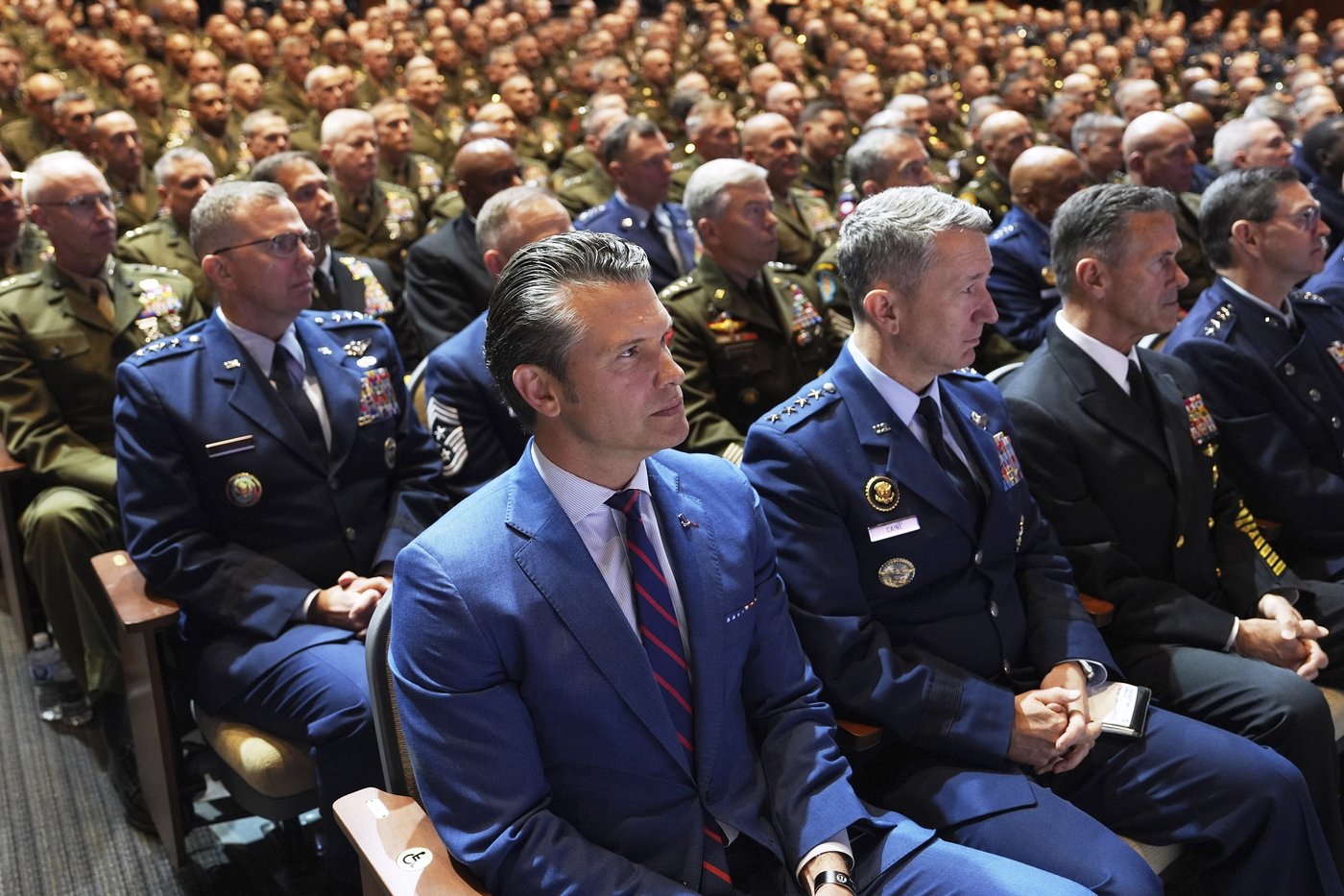 Trump and Hegseth declare an end to 'politically correct' leadership in the US military | iNFOnews.ca
