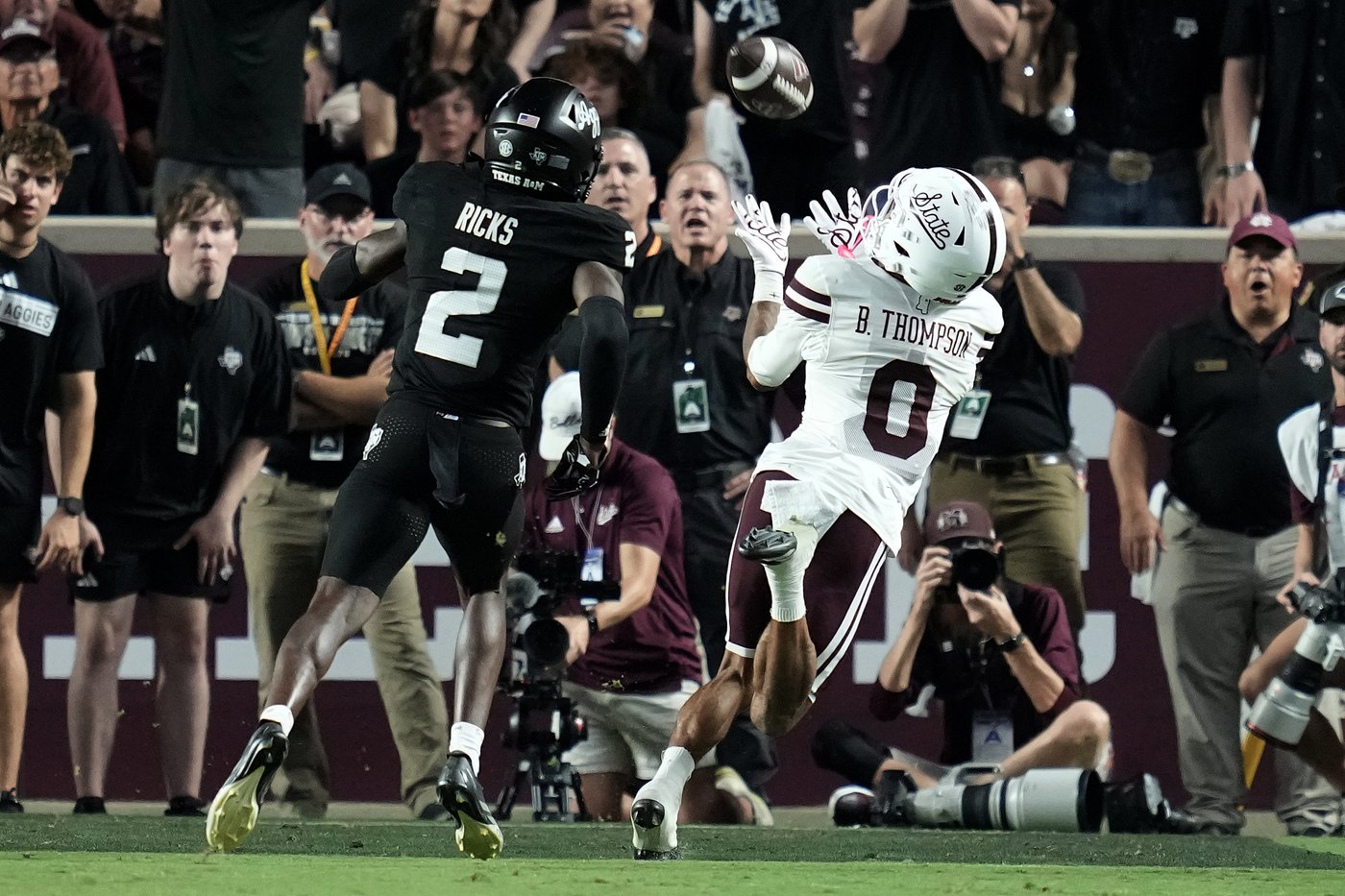 Concepcion has 2 TD catches to lead No. 6 Texas A&M past Mississippi State, 31-9 | iNFOnews.ca