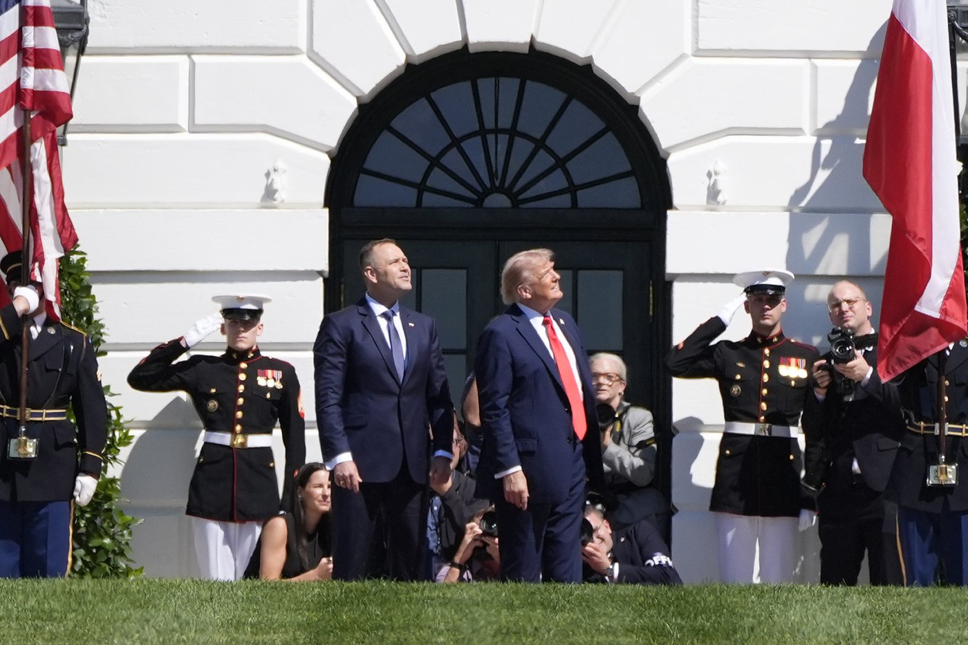 Trump assures Polish leader of a continued robust US military presence in the European nation | iNFOnews.ca Trump assures Polish leader of a continued robust US military presence in the European nation | iNFOnews.ca