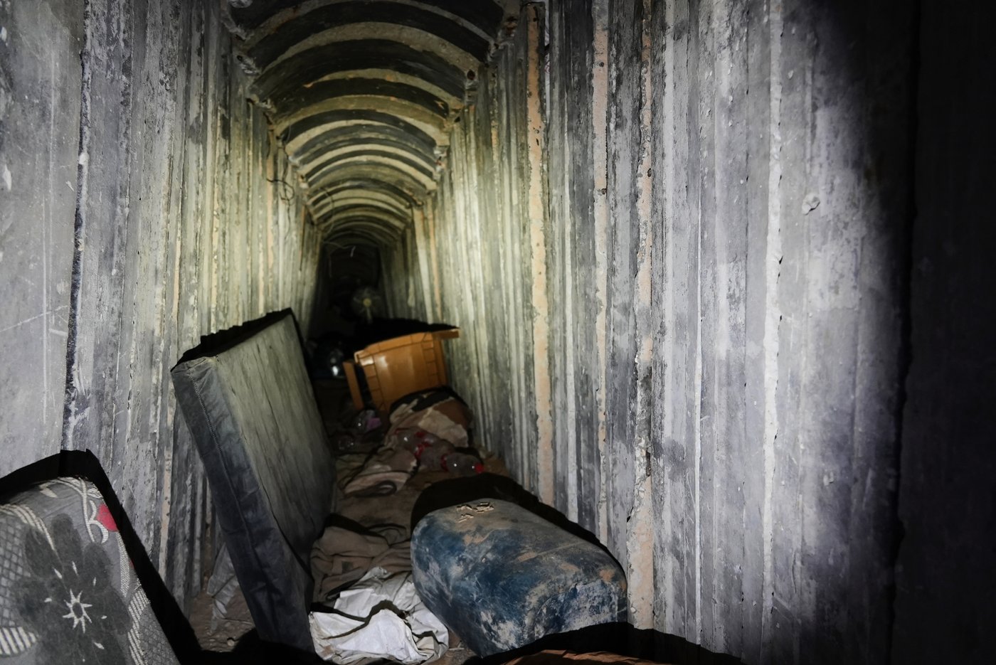 Israeli army takes journalists into a tunnel in a Gaza city it seized and largely flattened | iNFOnews.ca Israeli army takes journalists into a tunnel in a Gaza city it seized and largely flattened | iNFOnews.ca