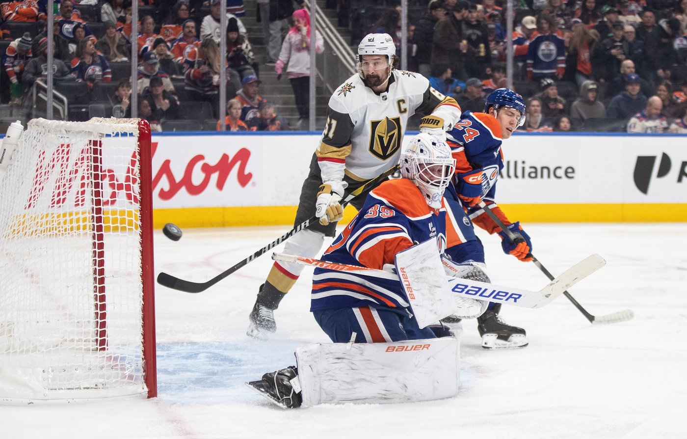 Ingram enjoys 'good day' in Oilers debut, leading team to 4-3 win over Golden Knights | iNFOnews.ca