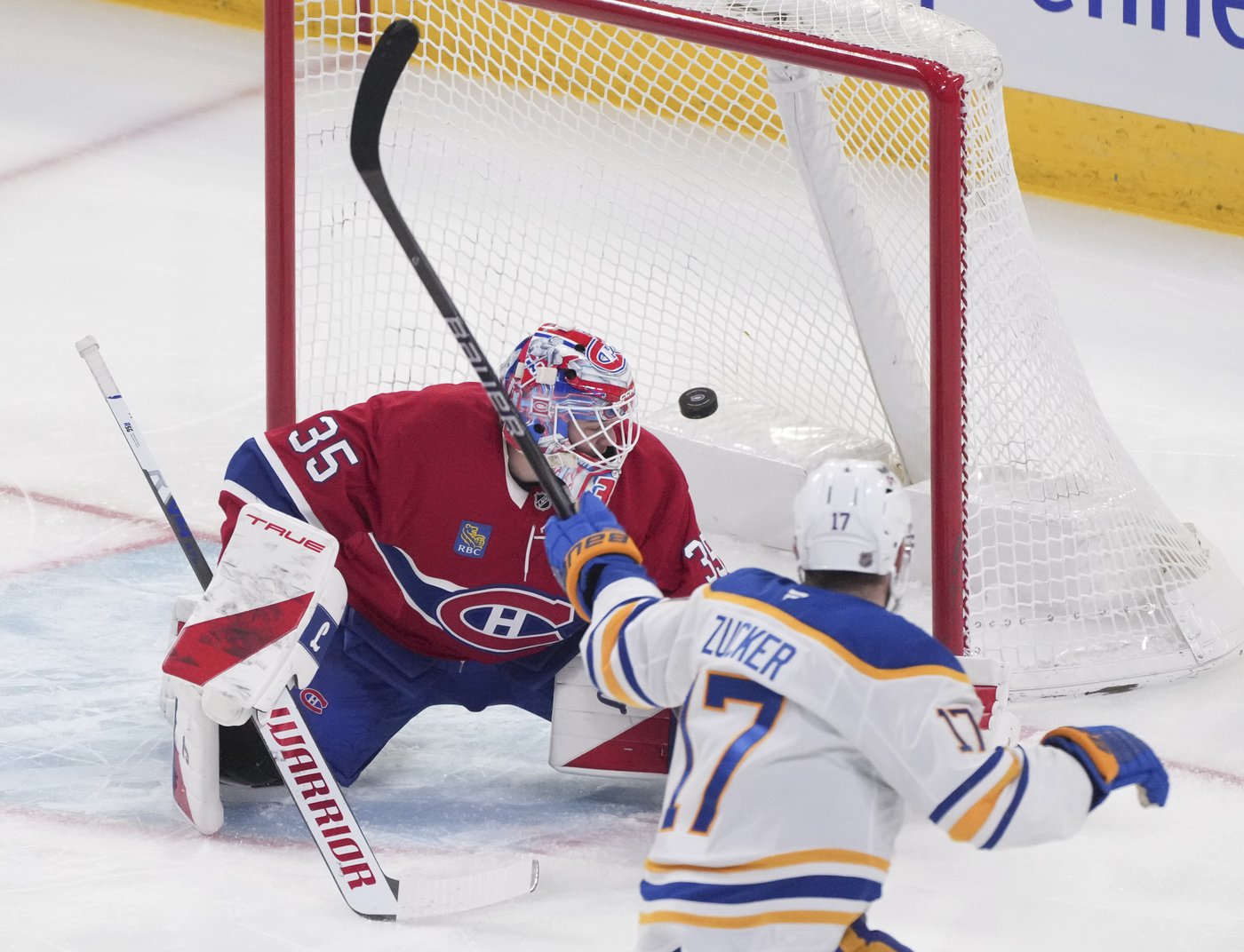 Sabres hold off Canadiens' comeback bid, continue scorching run | iNFOnews.ca