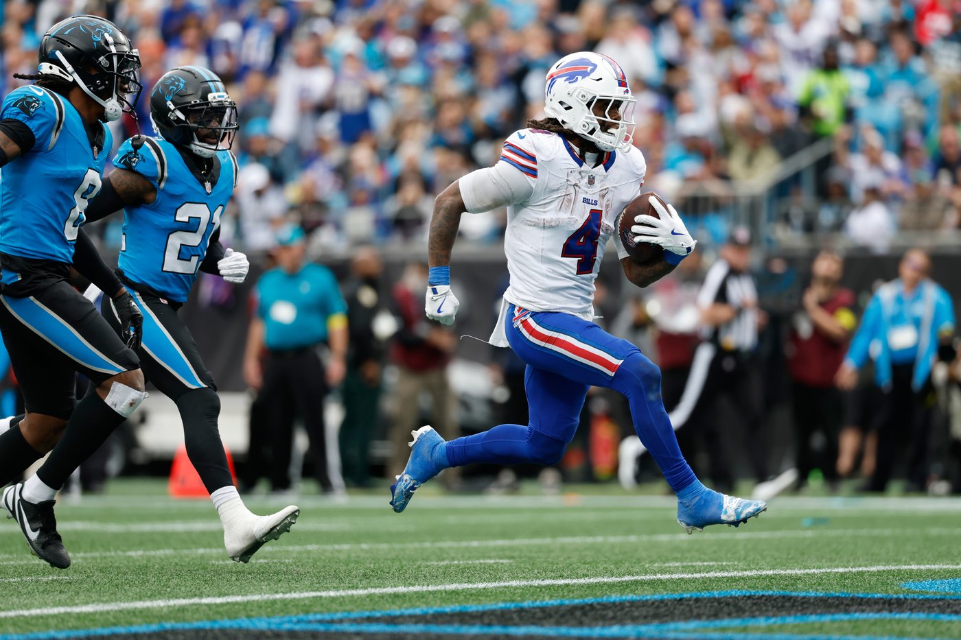 Bills establish 'identity' behind James Cook and dominant running game in 40-9 rout of Panthers | iNFOnews.ca Bills establish 'identity' behind James Cook and dominant running game in 40-9 rout of Panthers | iNFOnews.ca