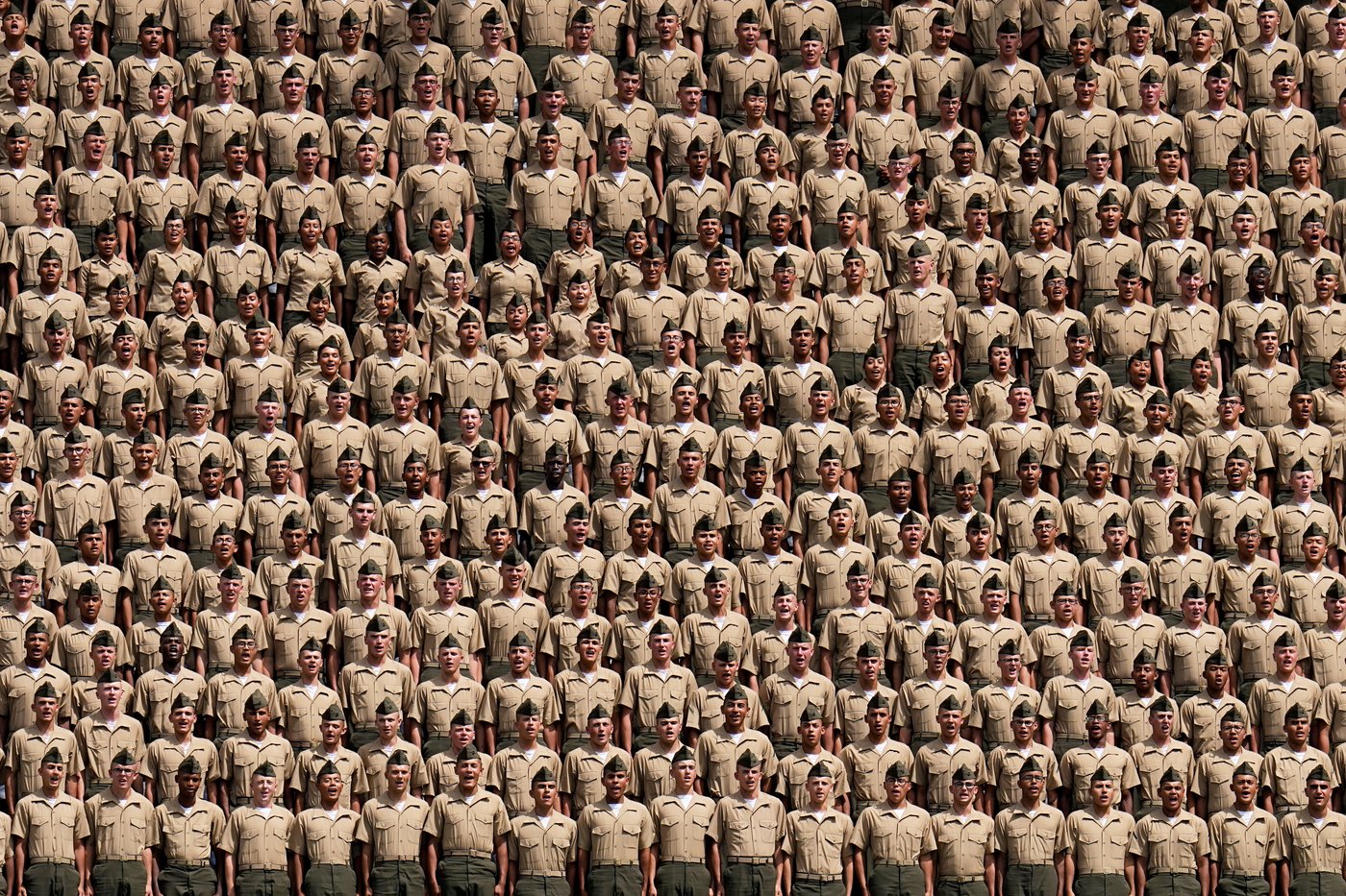 Marines say they hit recruiting goals and point to 'unapologetic' standards | iNFOnews.ca