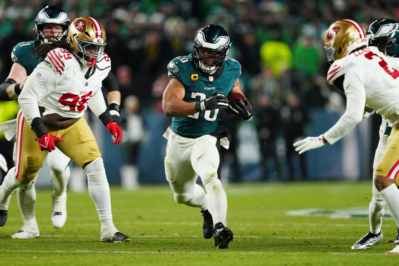 Eagles' season-long issues apparent in playoff loss to 49ers, sideline spat between Sirianni, Brown | iNFOnews.ca