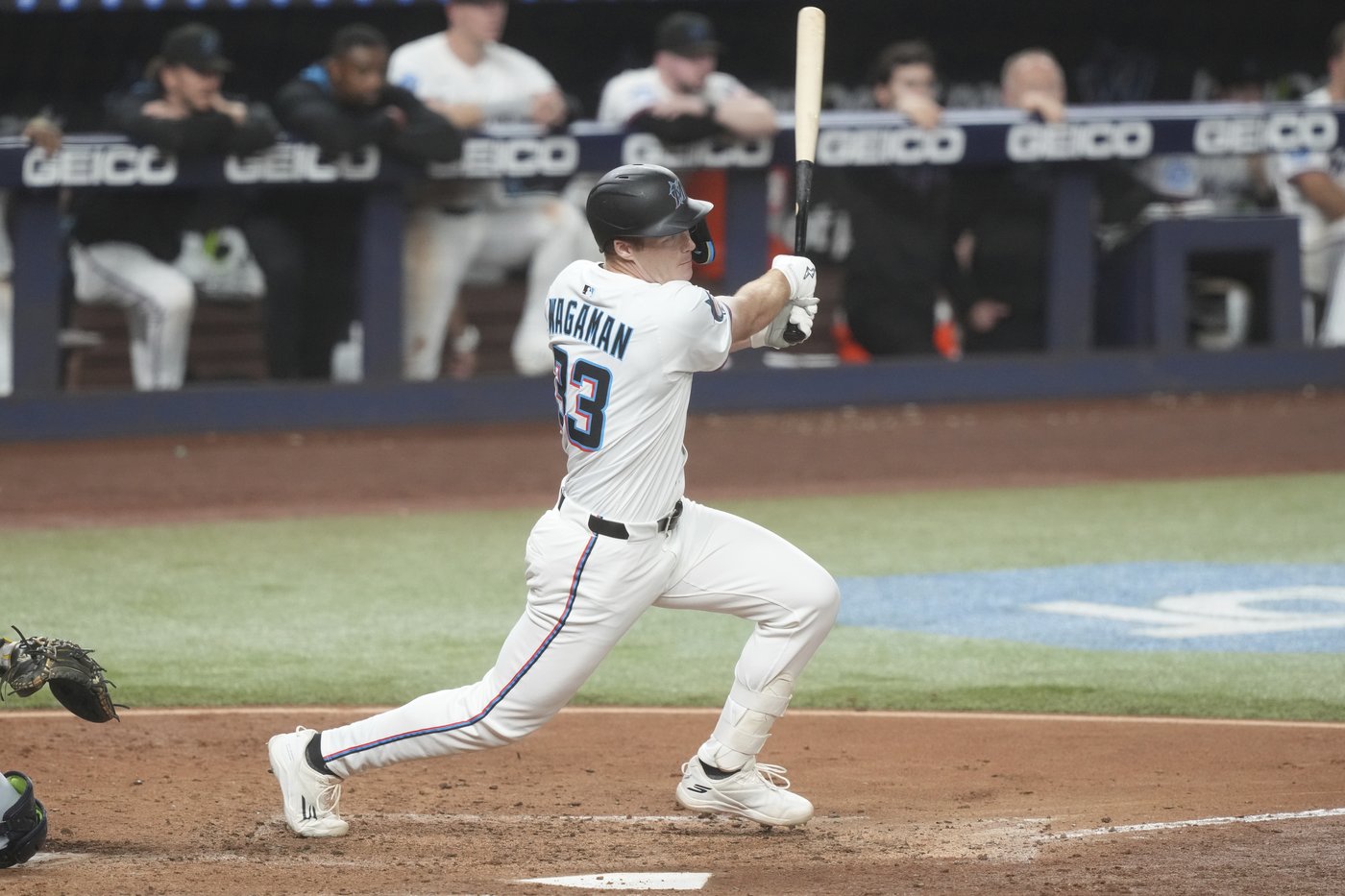 Wagaman, Edwards and Lopez power Marlins to a 8-3 comeback win over the Nationals | iNFOnews.ca Wagaman, Edwards and Lopez power Marlins to a 8-3 comeback win over the Nationals | iNFOnews.ca