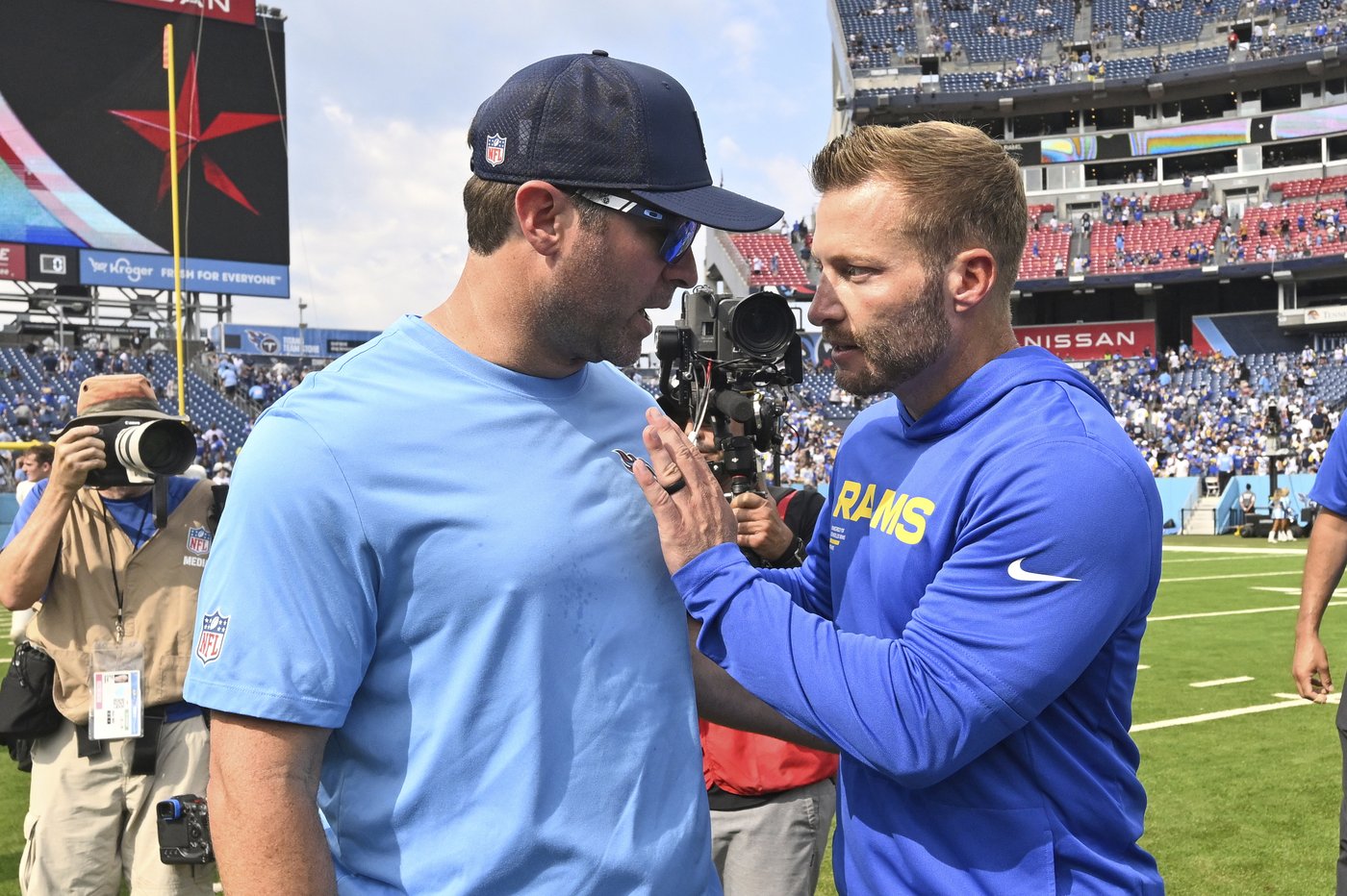 Matthew Stafford throws 2 TDs as Rams spoil home opener for Titans and Cam Ward | iNFOnews.ca Matthew Stafford throws 2 TDs as Rams spoil home opener for Titans and Cam Ward | iNFOnews.ca