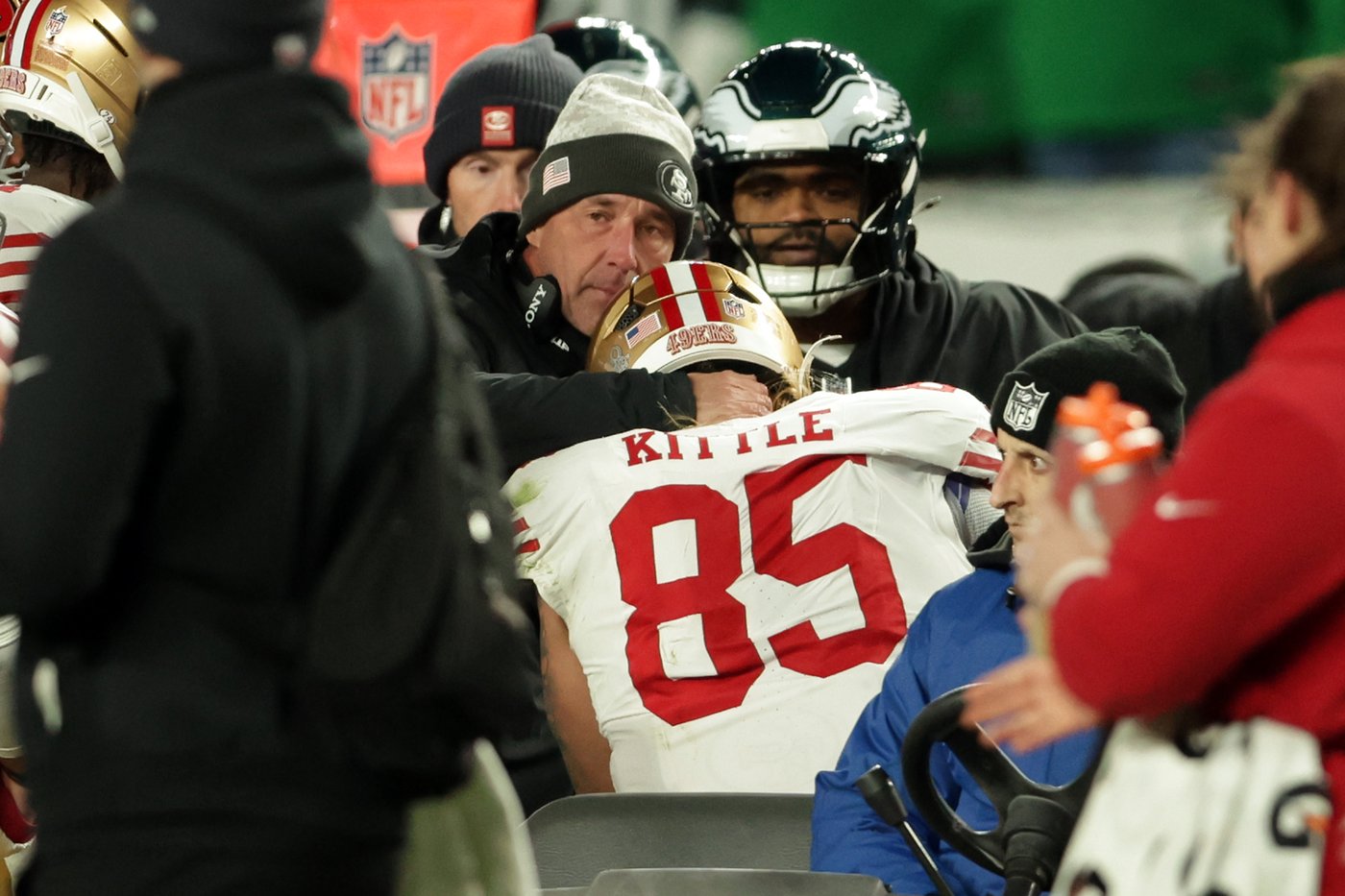 George Kittle's Achilles tendon injury deemed 'best-case scenario' by doctors | iNFOnews.ca George Kittle's Achilles tendon injury deemed 'best-case scenario' by doctors | iNFOnews.ca