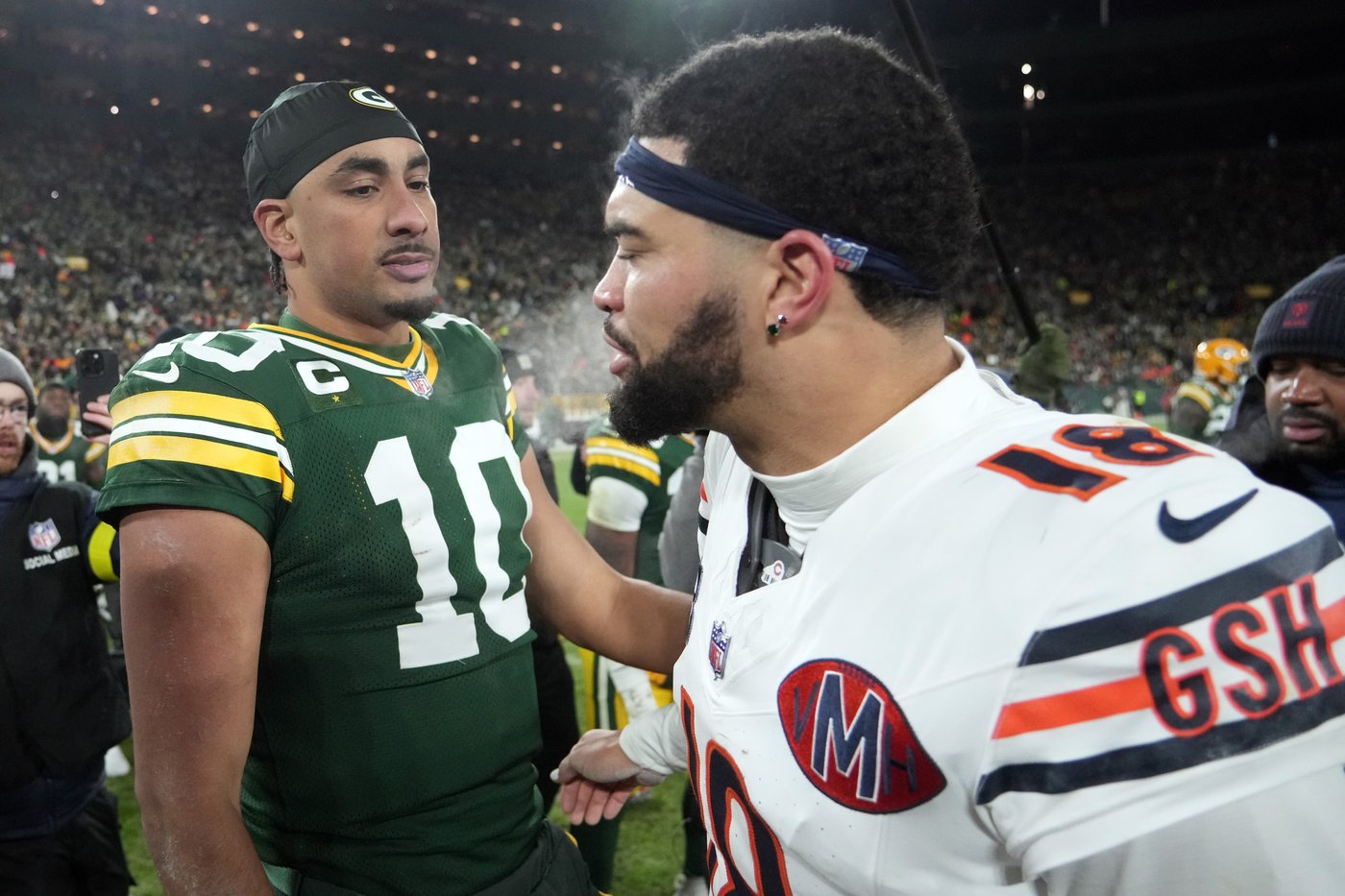 Bears' Caleb Williams blames himself for not throwing better pass on his crucial INT against Packers | iNFOnews.ca Bears' Caleb Williams blames himself for not throwing better pass on his crucial INT against Packers | iNFOnews.ca