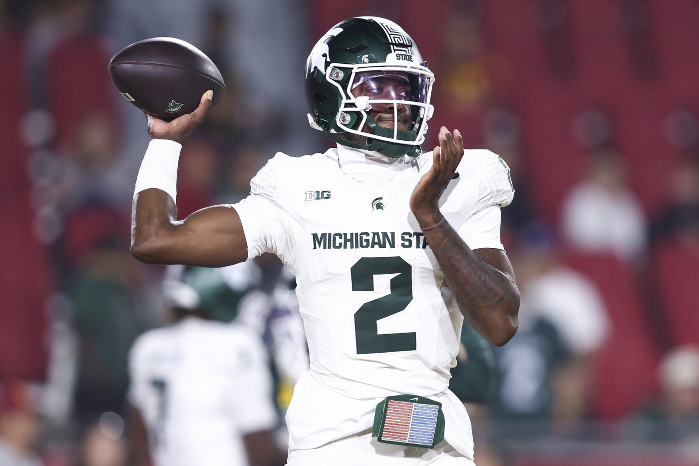 Jayden Maiava connects with Makai Lemon to propel No. 25 USC past Michigan State 45-31 | iNFOnews.ca