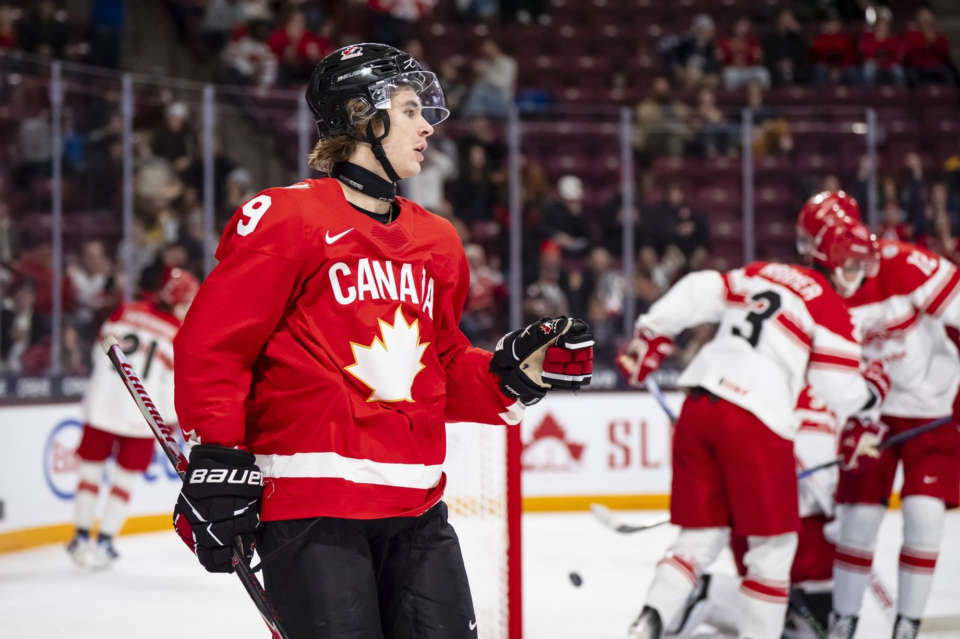 Gavin McKenna scores hat trick, Canada cruises past Denmark 9-1 at world juniors | iNFOnews.ca