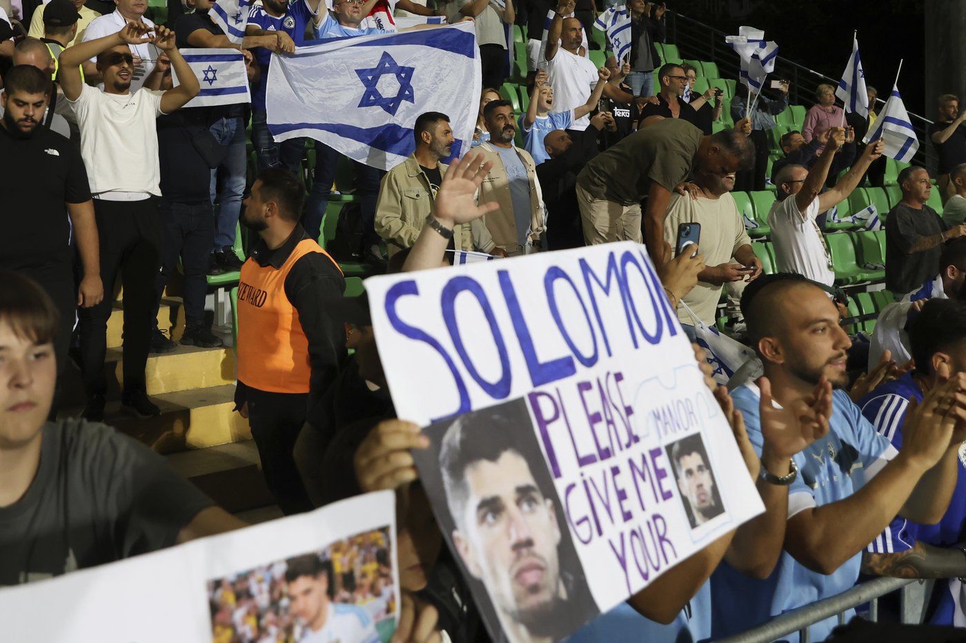 Israel soccer coach 'standing behind my country' amid calls for squad to be suspended | iNFOnews.ca