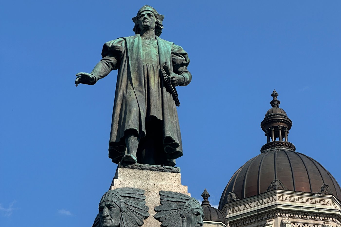 A sacred lake, a Columbus statue, and an Indigenous people's long struggle for land | iNFOnews.ca