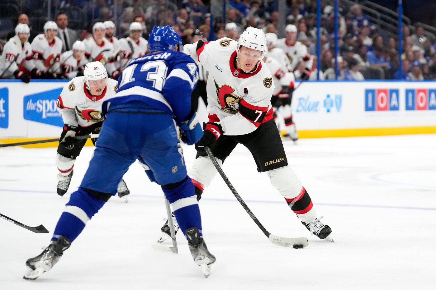 Shane Pinto scores tiebreaking goal late in 3rd and Senators beat Lightning 5-4 | iNFOnews.ca Shane Pinto scores tiebreaking goal late in 3rd and Senators beat Lightning 5-4 | iNFOnews.ca