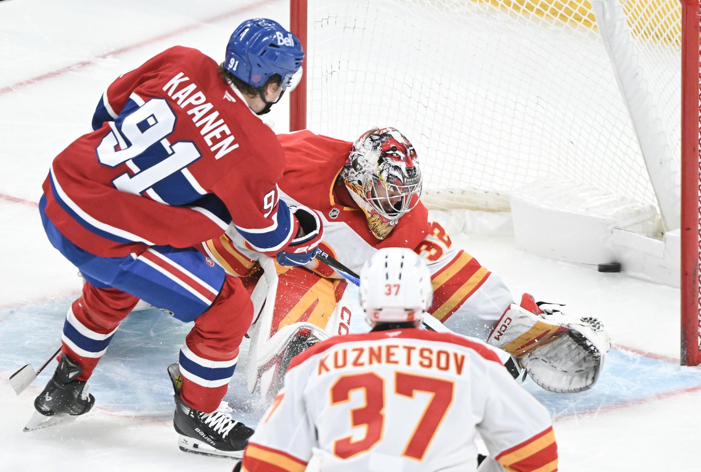Canadiens' three-goal second period fuels 4-1 victory over Flames | iNFOnews.ca