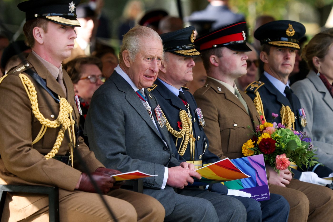 King Charles III dedicates Britain's first national memorial to LGBTQ+ troops | iNFOnews.ca King Charles III dedicates Britain's first national memorial to LGBTQ+ troops | iNFOnews.ca