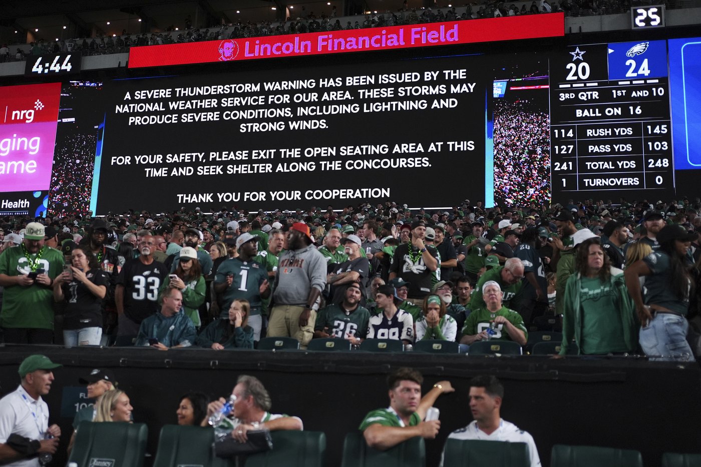 Top photos from the NFL season opener between the Philadelphia Eagles and the Dallas Cowboys | iNFOnews.ca
