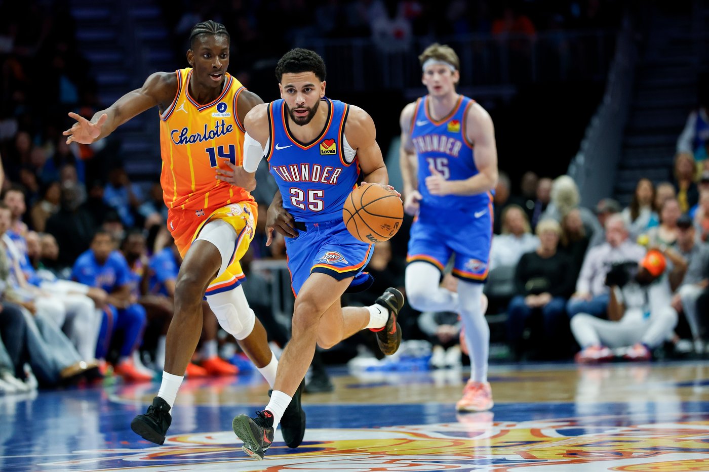 Gilgeous-Alexander, Holmgren lead Thunder to 109-96 win over Hornets for 5th straight victory | iNFOnews.ca