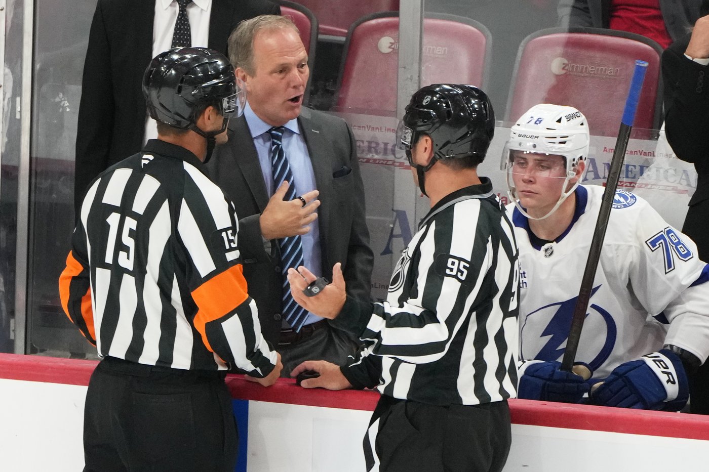 A ton of ejections. A goal taken away 15 minutes later. Panthers-Lightning was wild Saturday | iNFOnews.ca