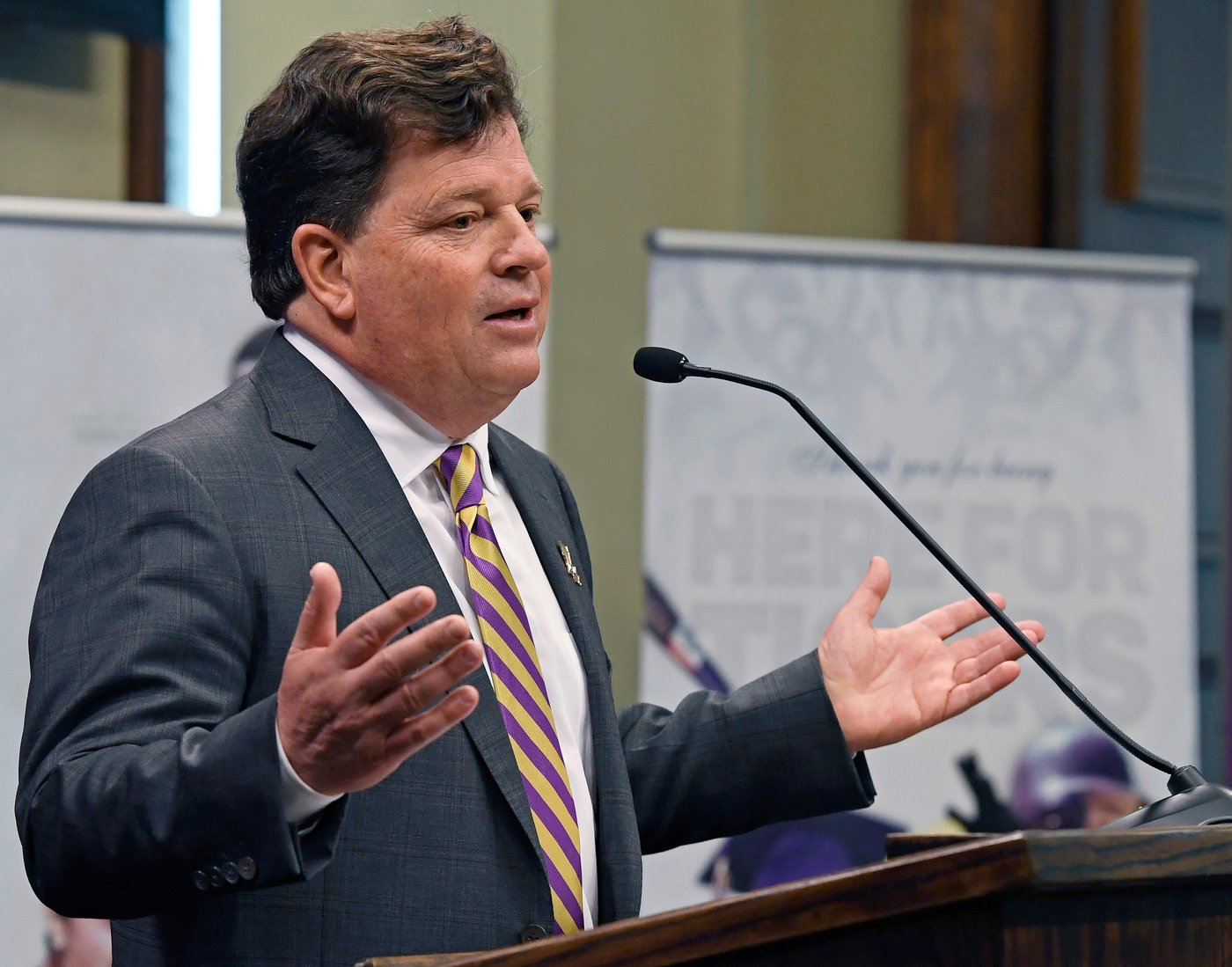 LSU interim AD Verge Ausberry says the school's athletic department 'is not broken' | iNFOnews.ca LSU interim AD Verge Ausberry says the school's athletic department 'is not broken' | iNFOnews.ca