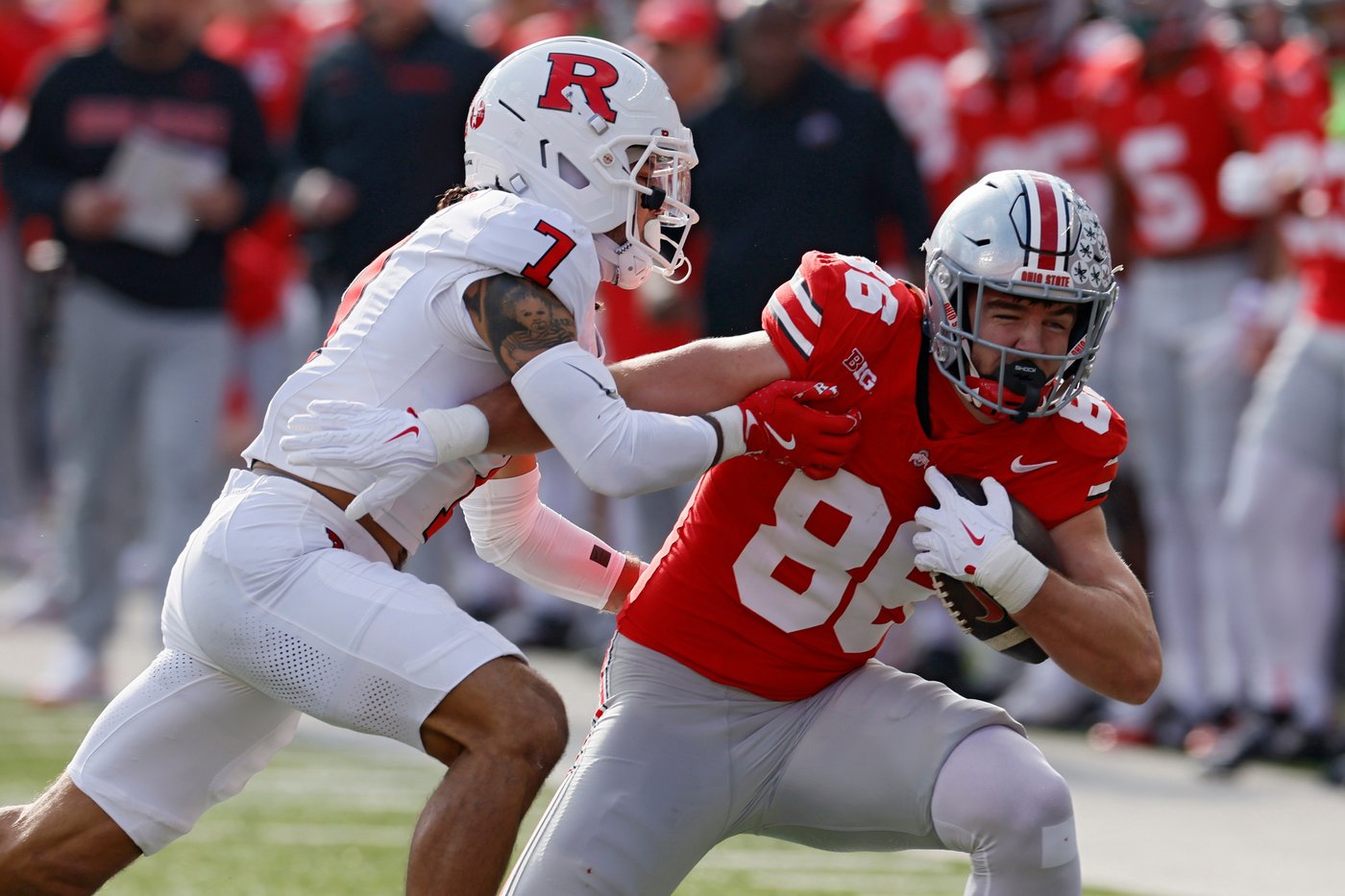Top-ranked Ohio State pulls away in 2nd half for 42-9 victory over Rutgers with Michigan up next | iNFOnews.ca