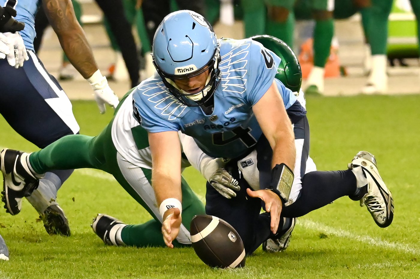 Defensive tackle Caleb Sanders, Saskatchewan Roughriders agree to extension | iNFOnews.ca